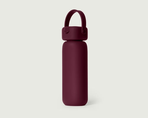 Beet-25oz::Robo Bundle Tumbler purple  front