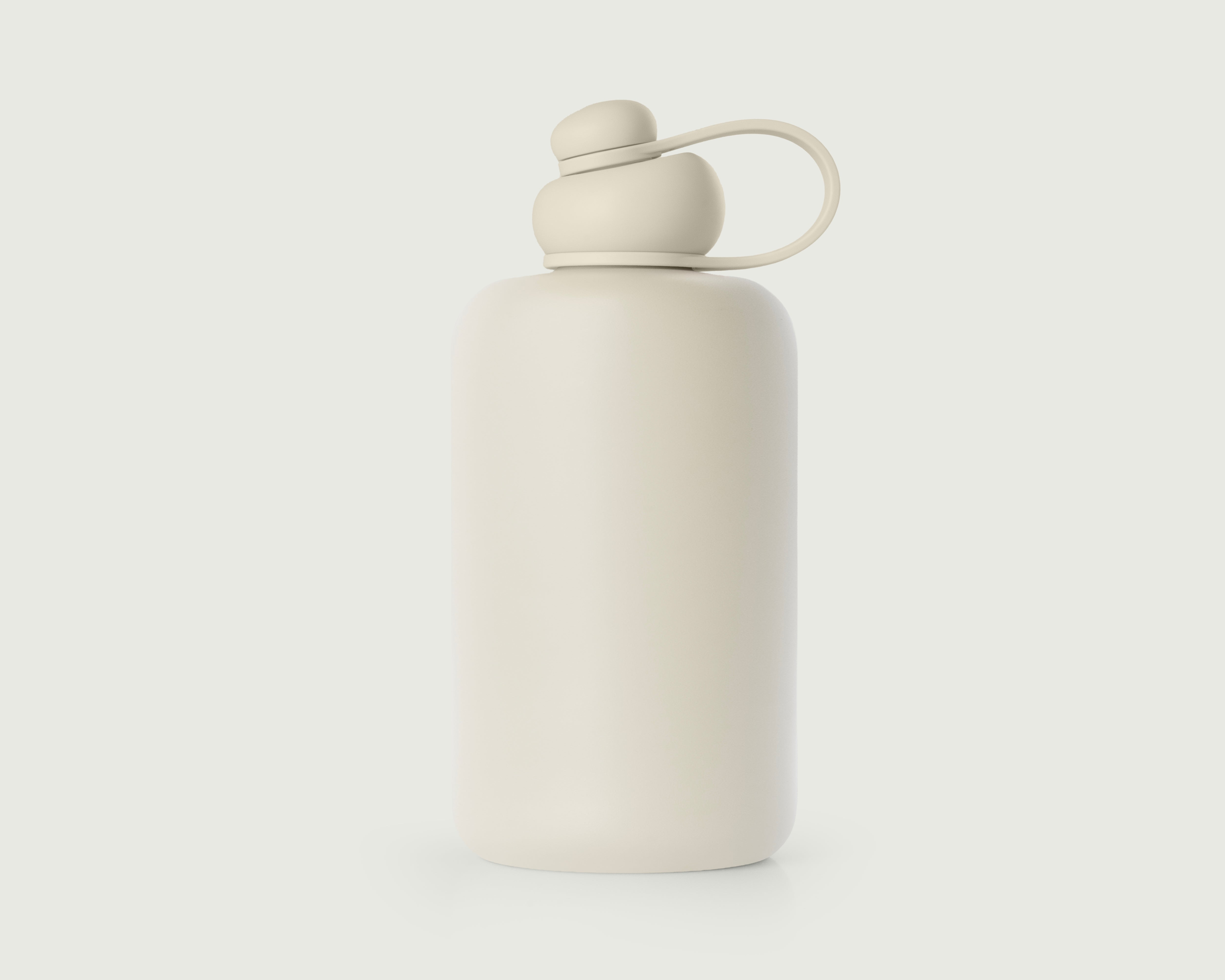 Burrata-64oz::Bubble Flask Tumbler white  front