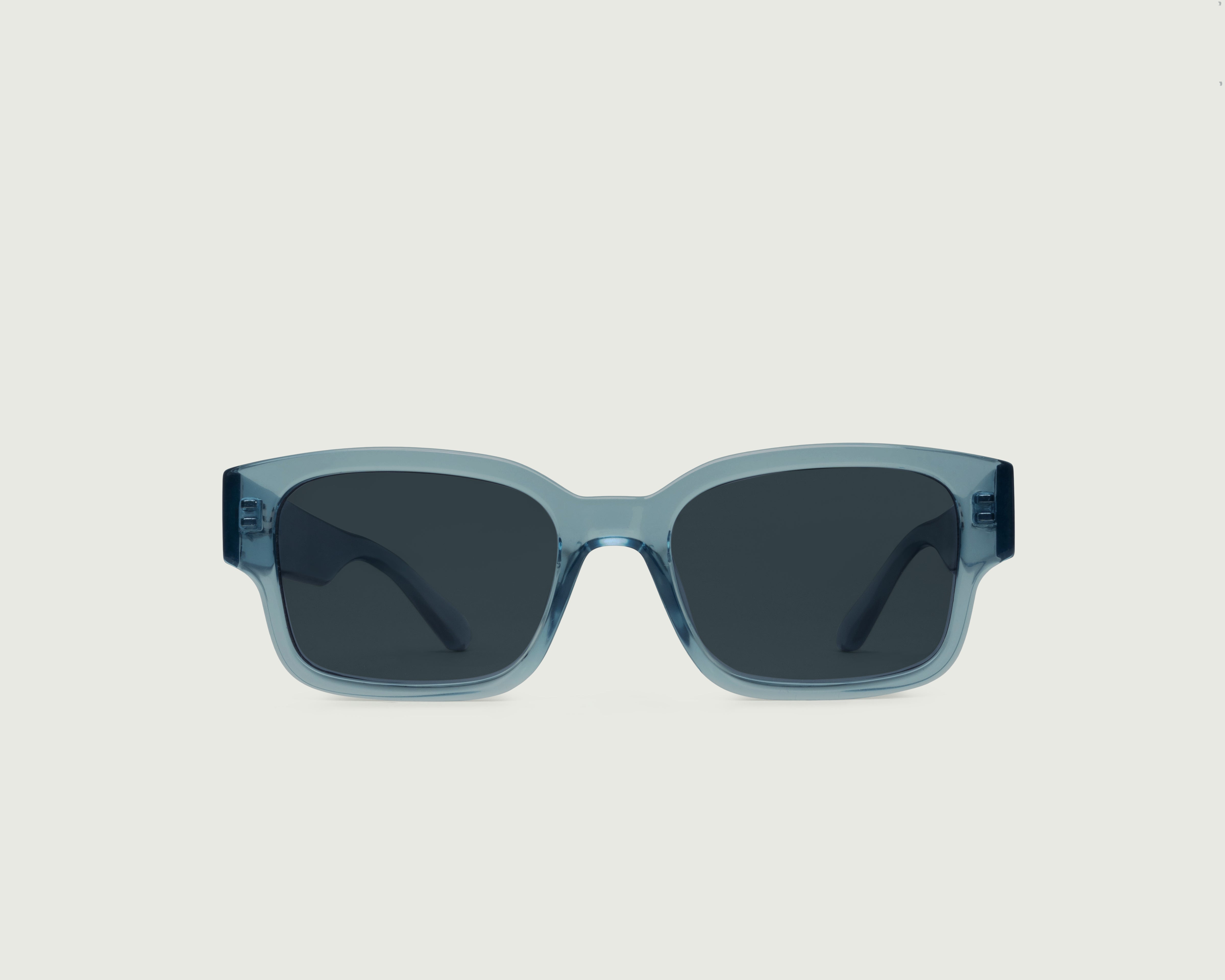 Blizzard ::Cal Sunglasses rectangle black recycled polyester front