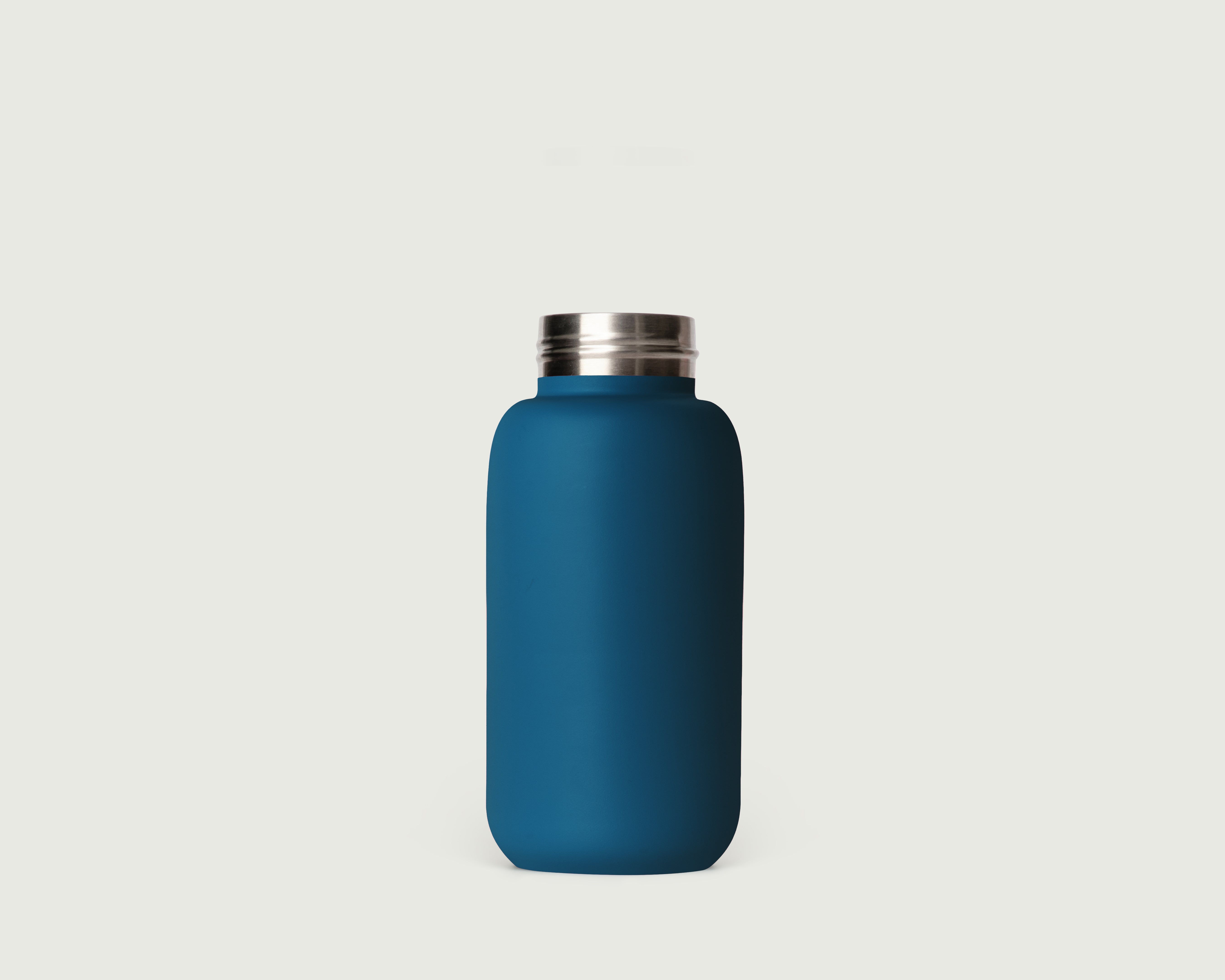 Blueberry-16oz::Flask Tumbler Bottle blue  front