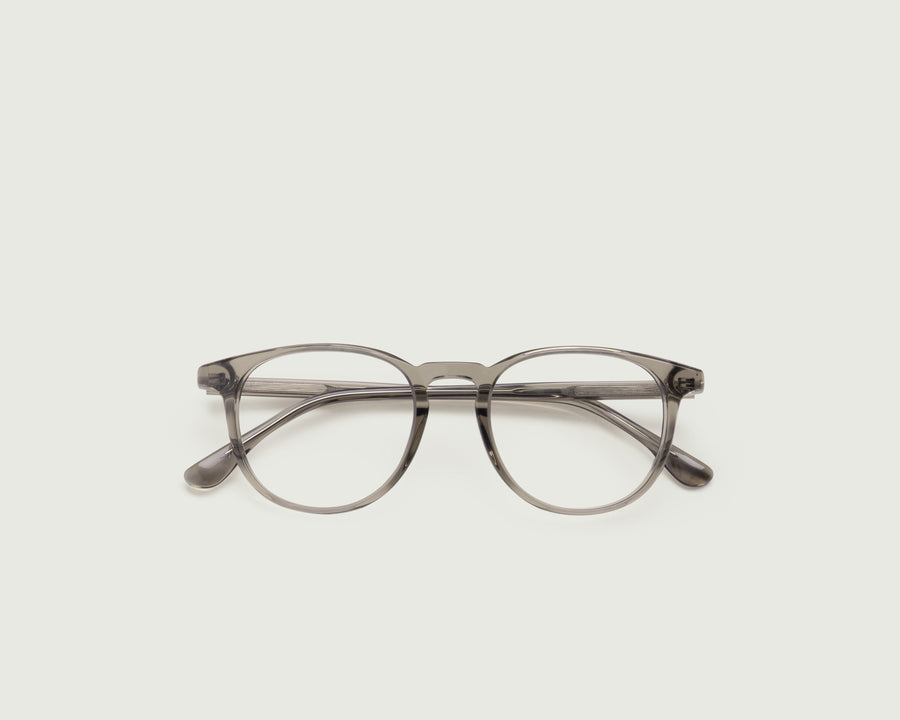 men Miller Eyeglasses round Gray acetate