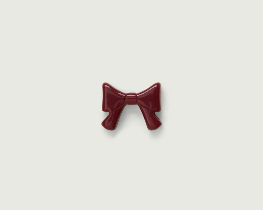 Bow Charm Cranberry