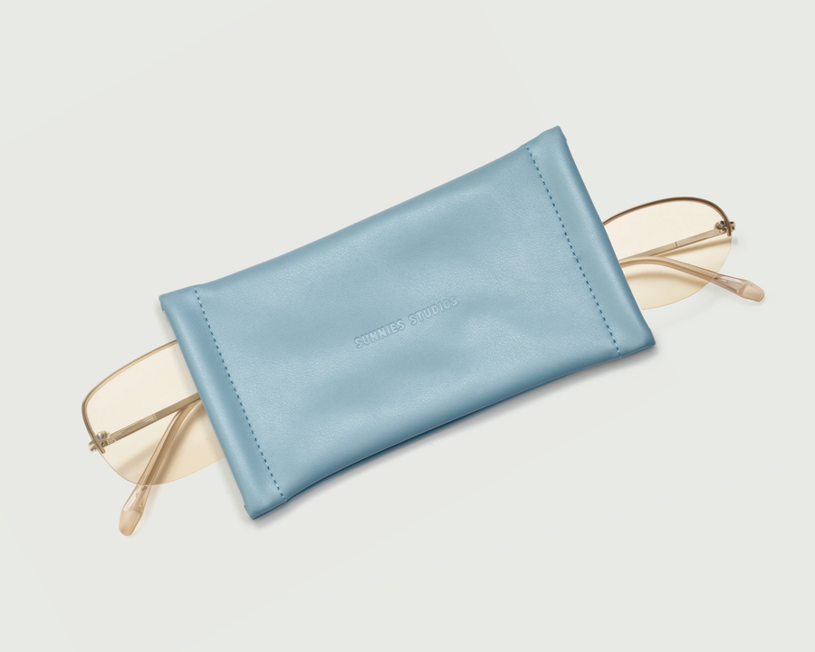 Duo Sac Eyewear case Blue
