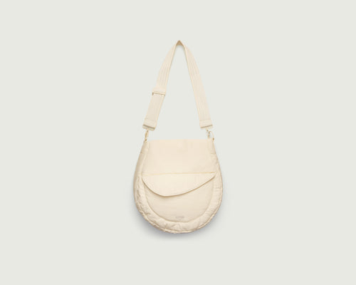 Burrata::Bucket Bag  white  front