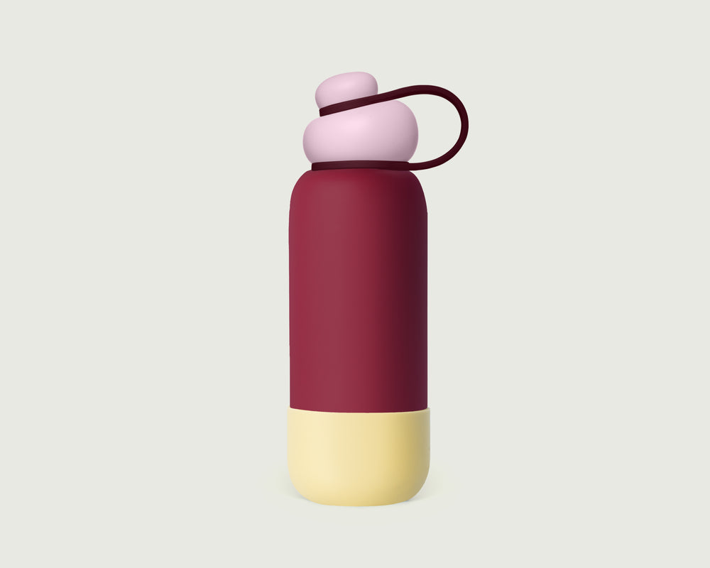 Cherry-Tart::32oz Ready-Made Flask    front