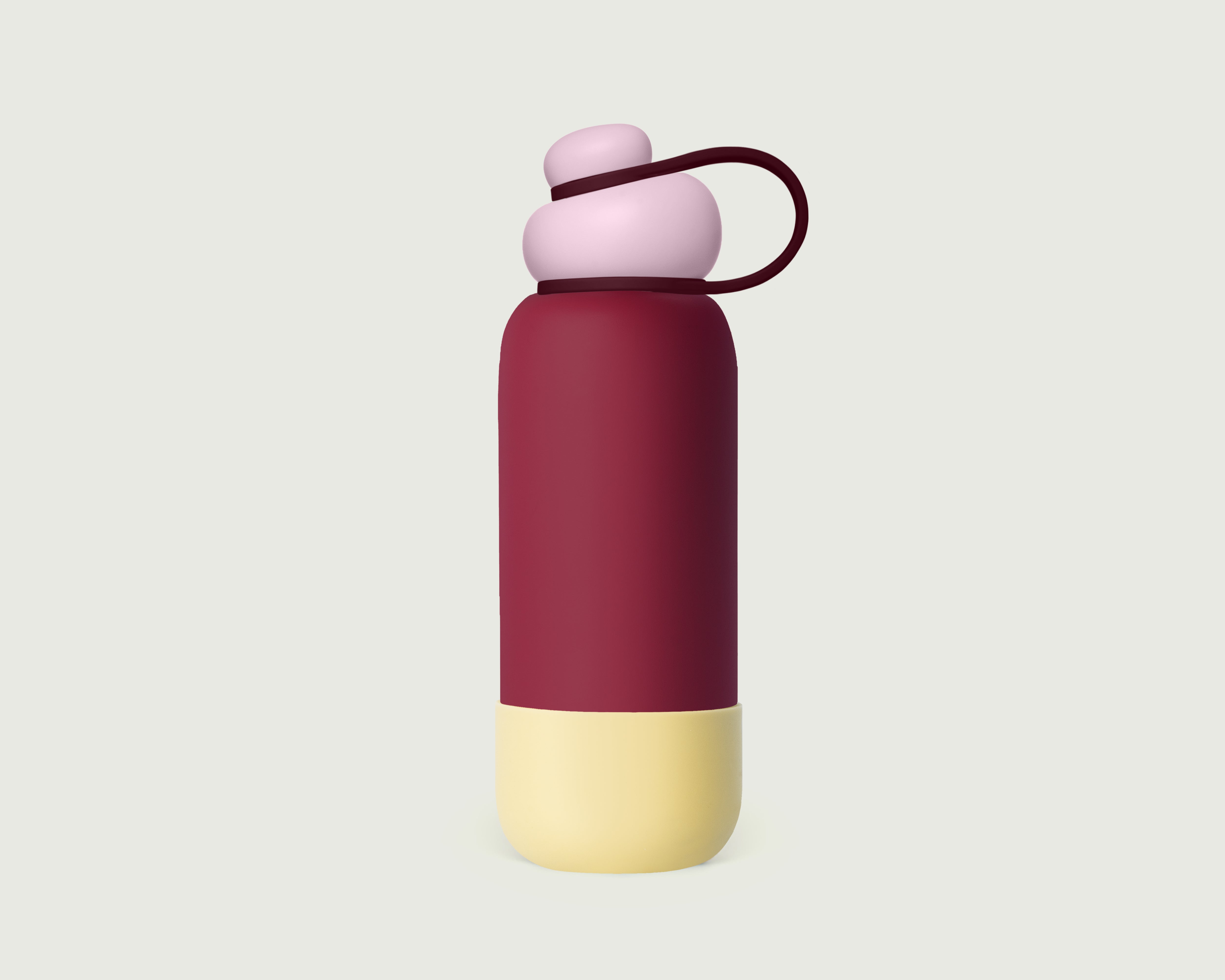 Cherry-Tart::32oz Ready-Made Flask    front