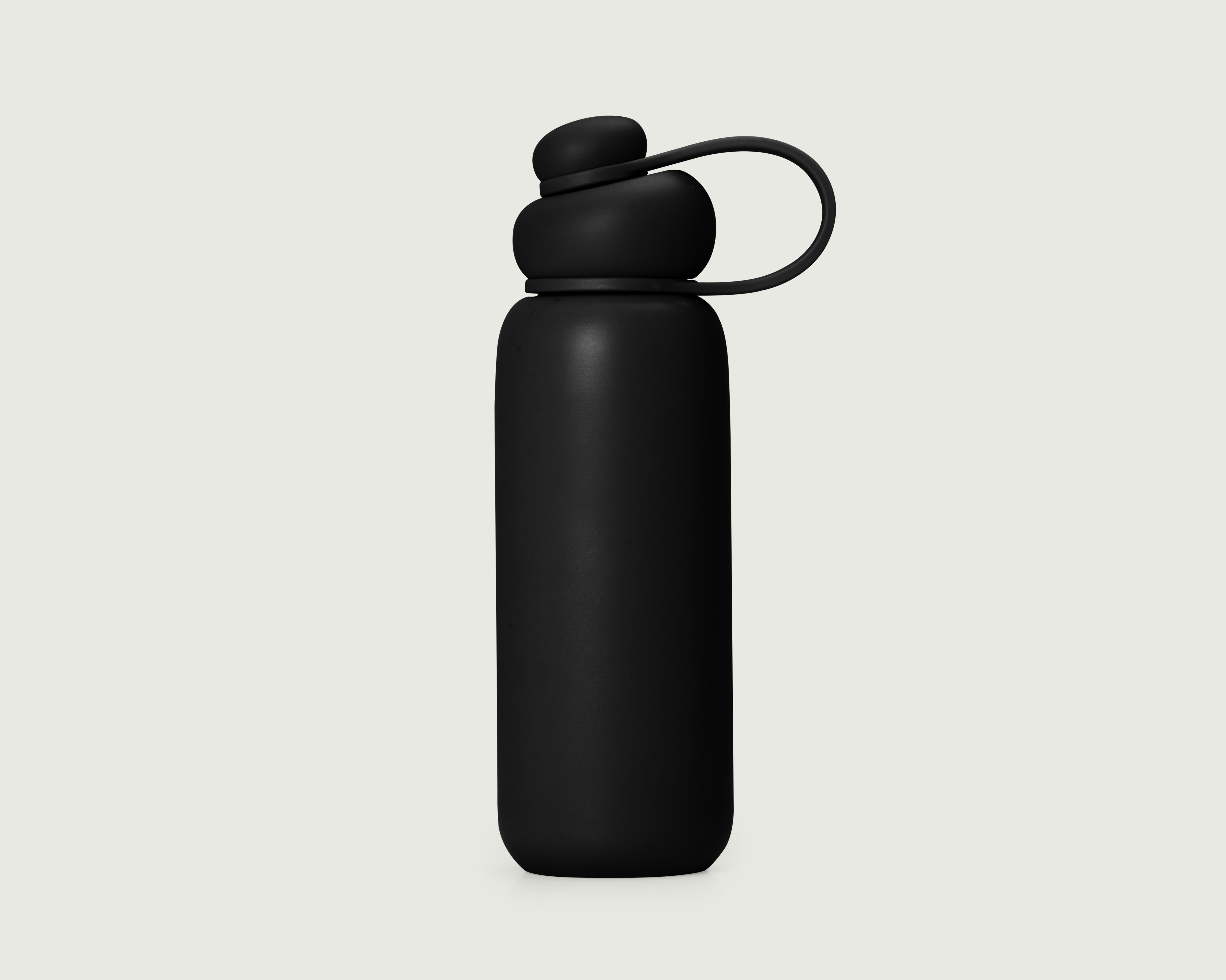 Chia-25oz::Bubble Flask Tumbler black  front