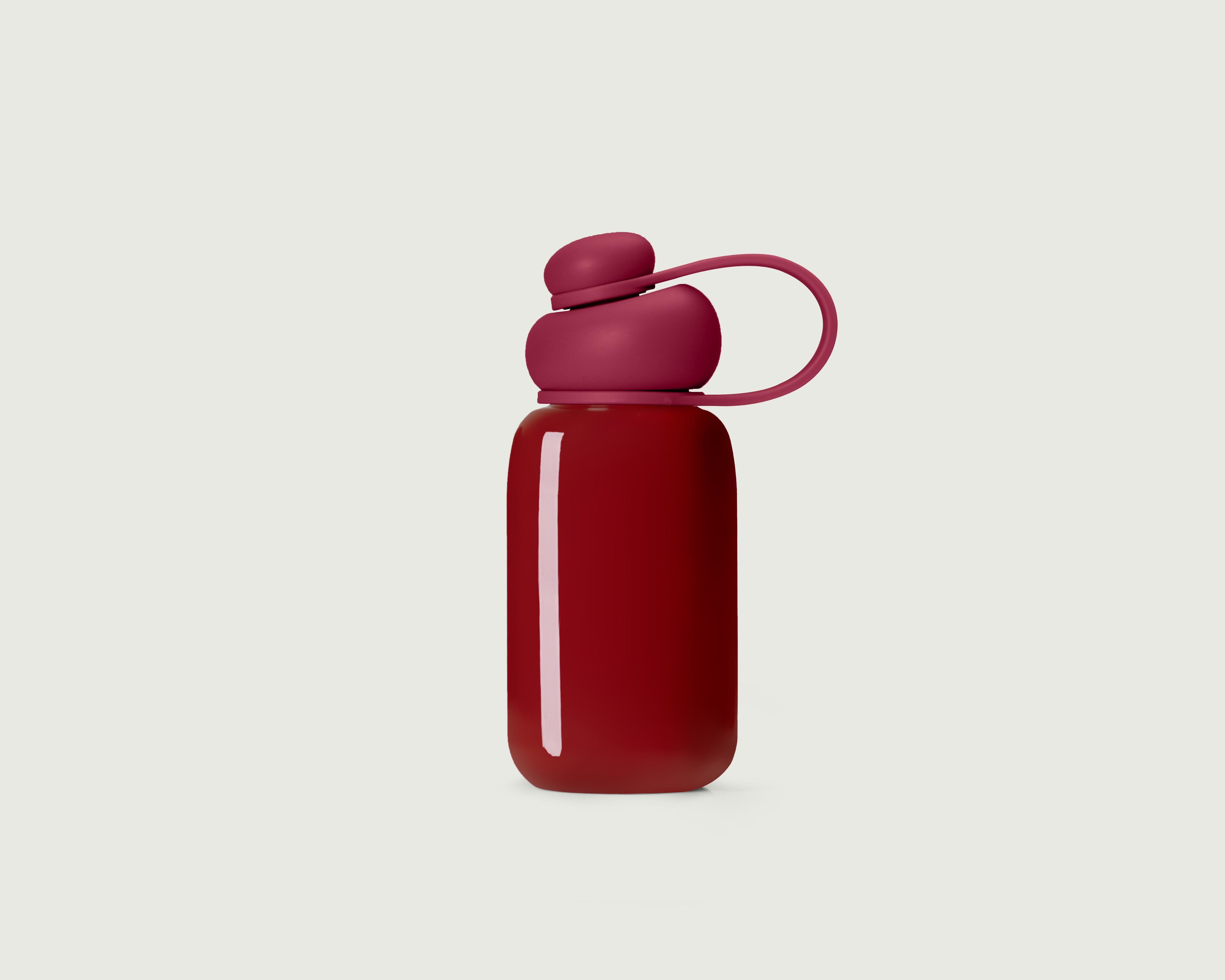 Chili-Candy-16oz::Bubble Flask Tumbler red front