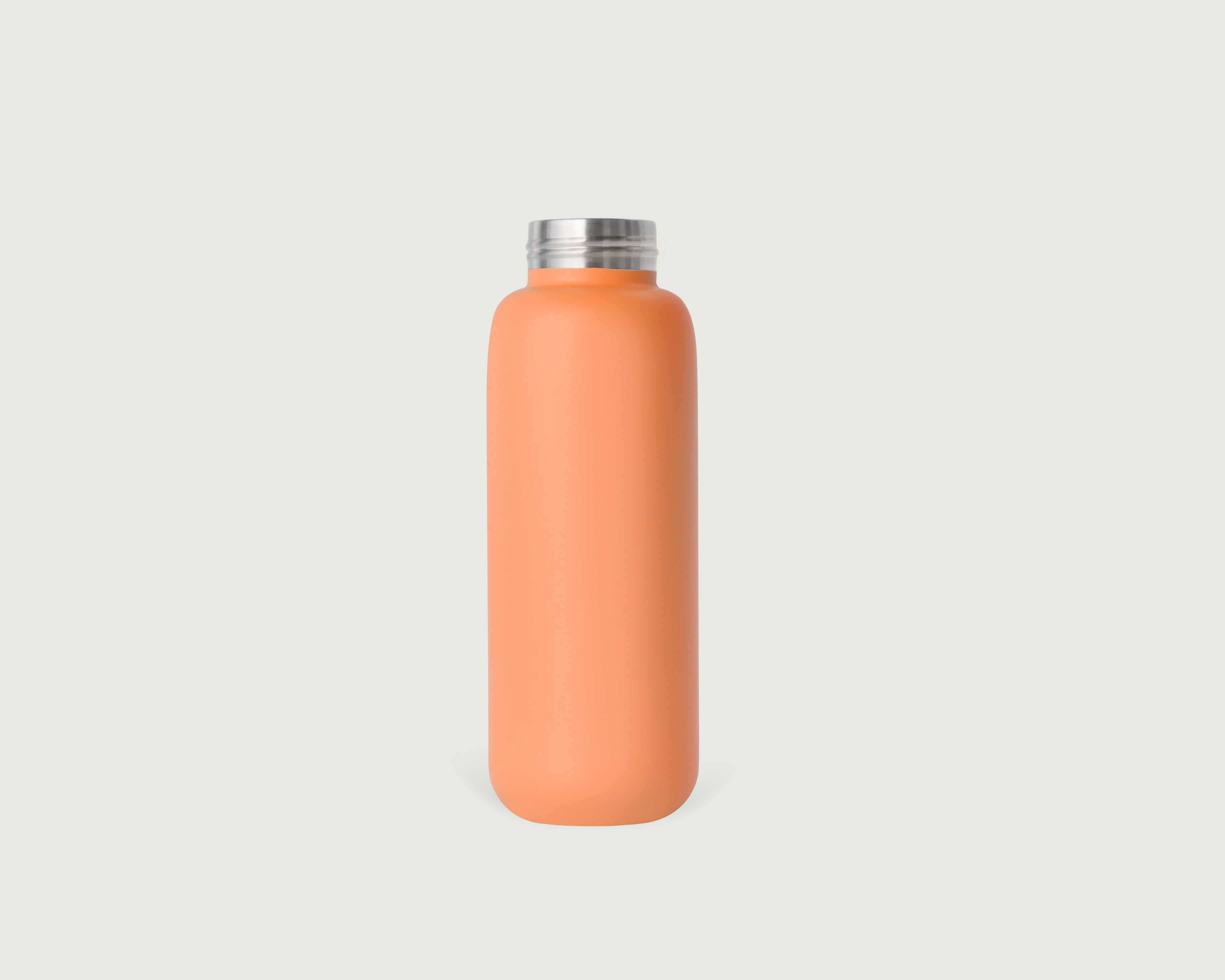Creamsicle::Flask tumbler bottle orange front
