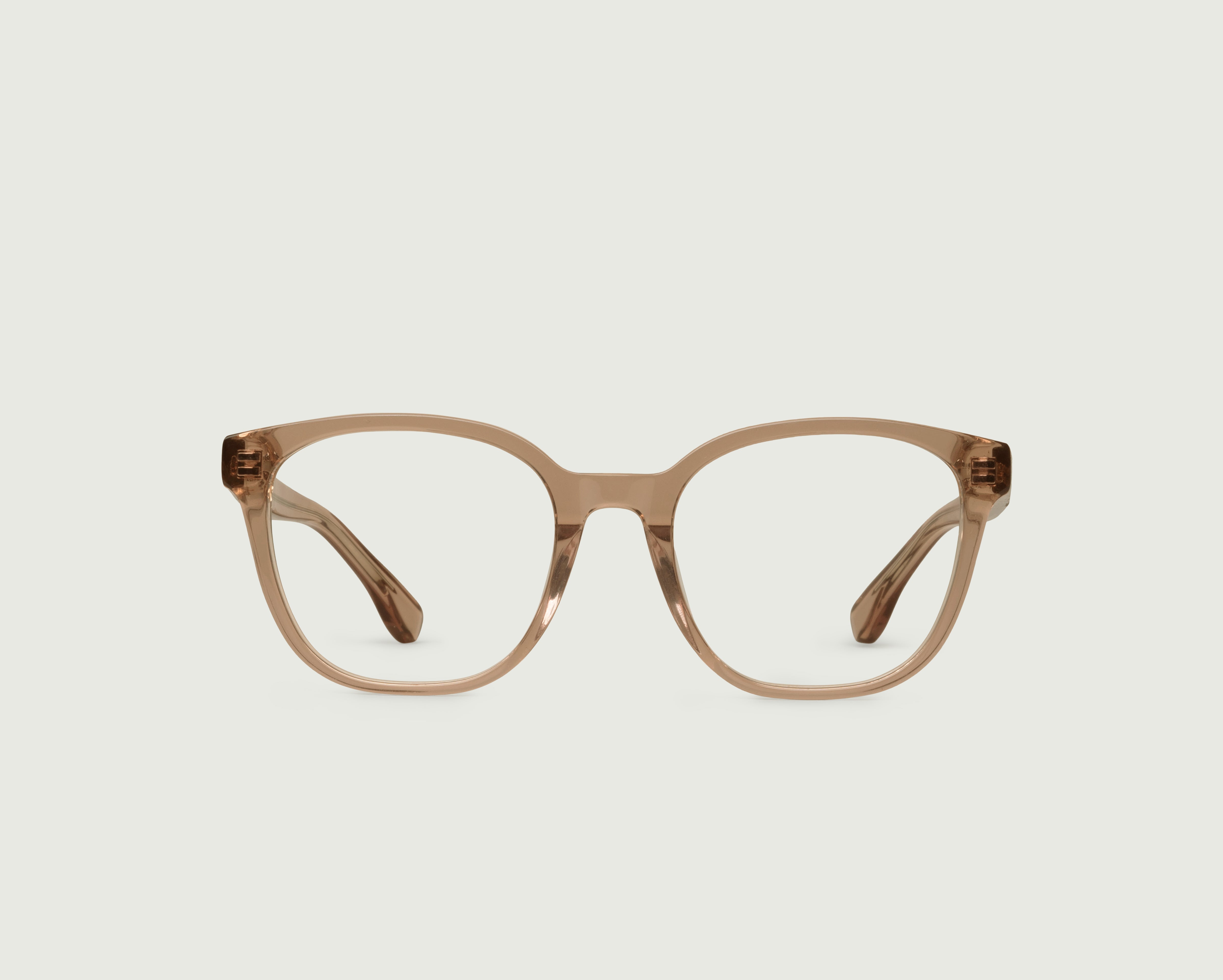 Ceylon::Vance Eyeglasses square brown plant-based plastic front