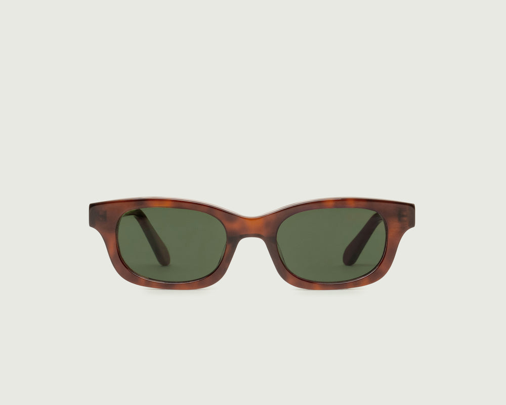 Cherry Tort::Dane Sunglasses rectangle Tort acetate front