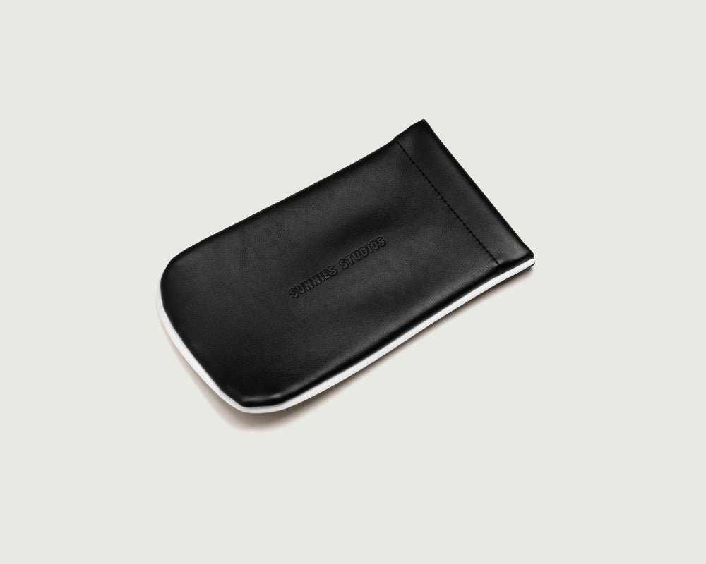 Chia::Two Tone Sac Eyewear case black  top