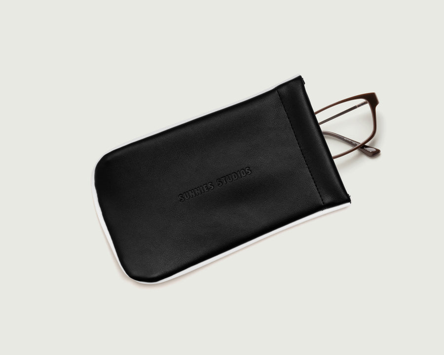 Two Tone Sac Eyewear case black