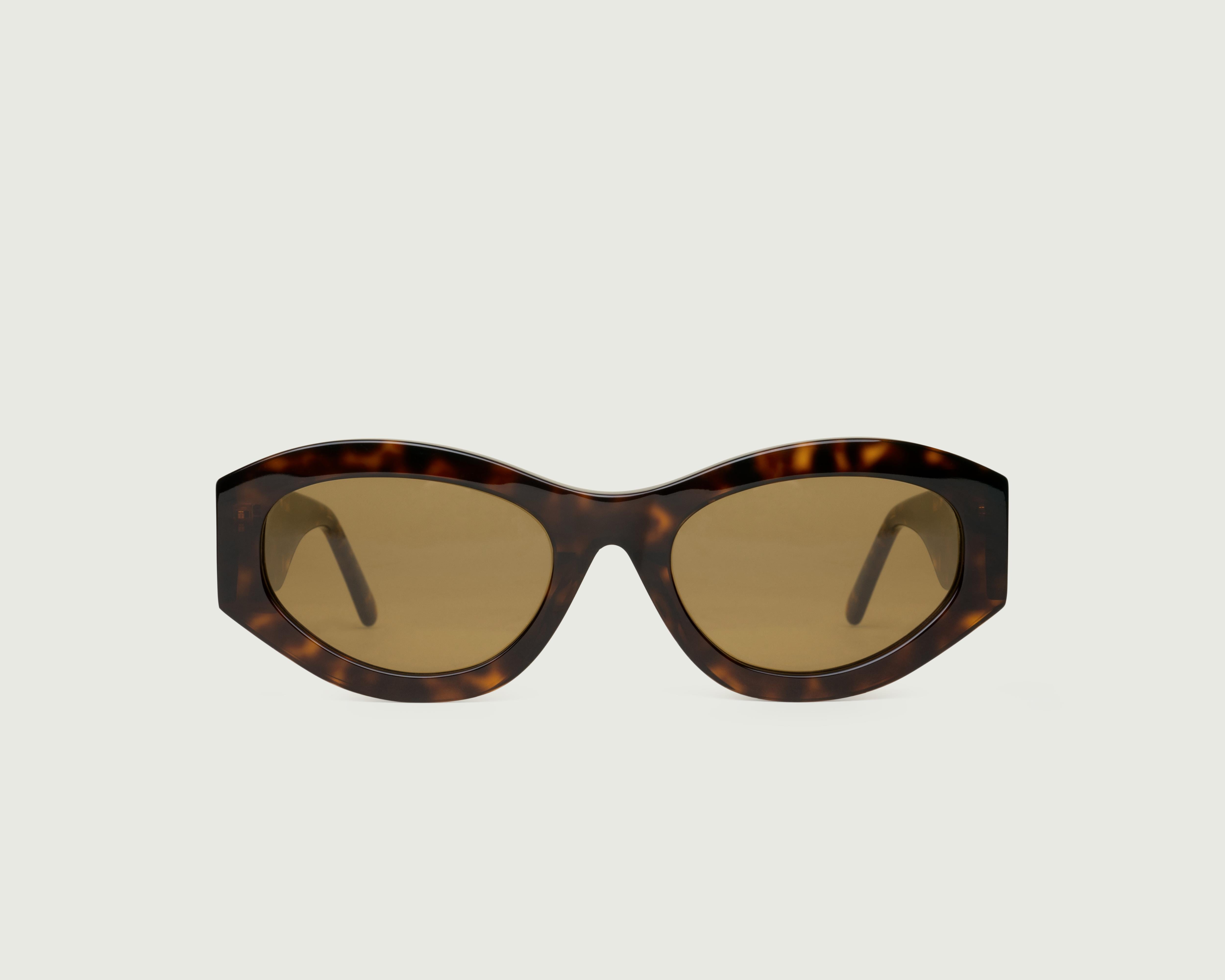 Classic Tort::Alba Sunglasses cateye tort acetate front