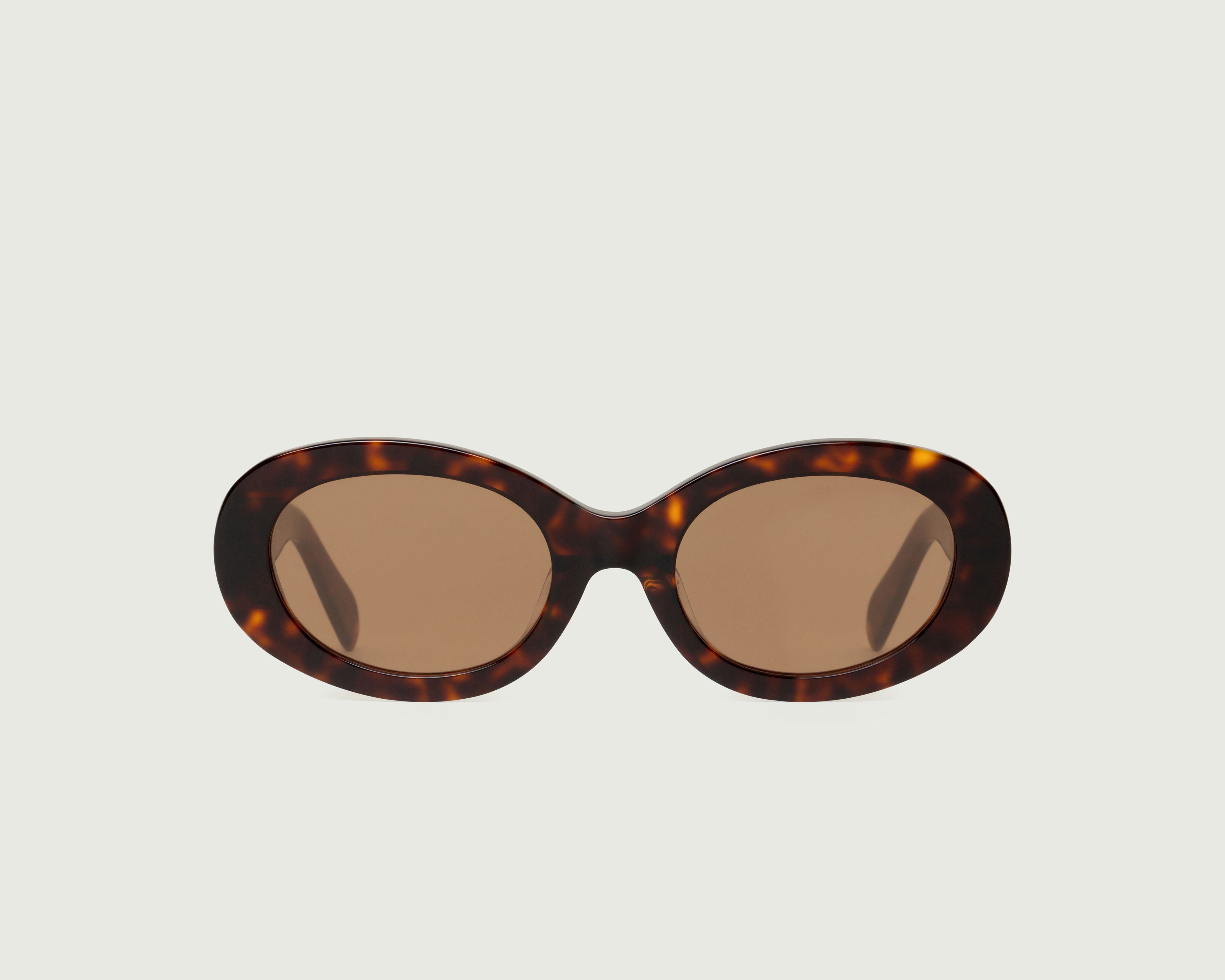 Classic Tort::Rio Sunglasses round tort acetate front