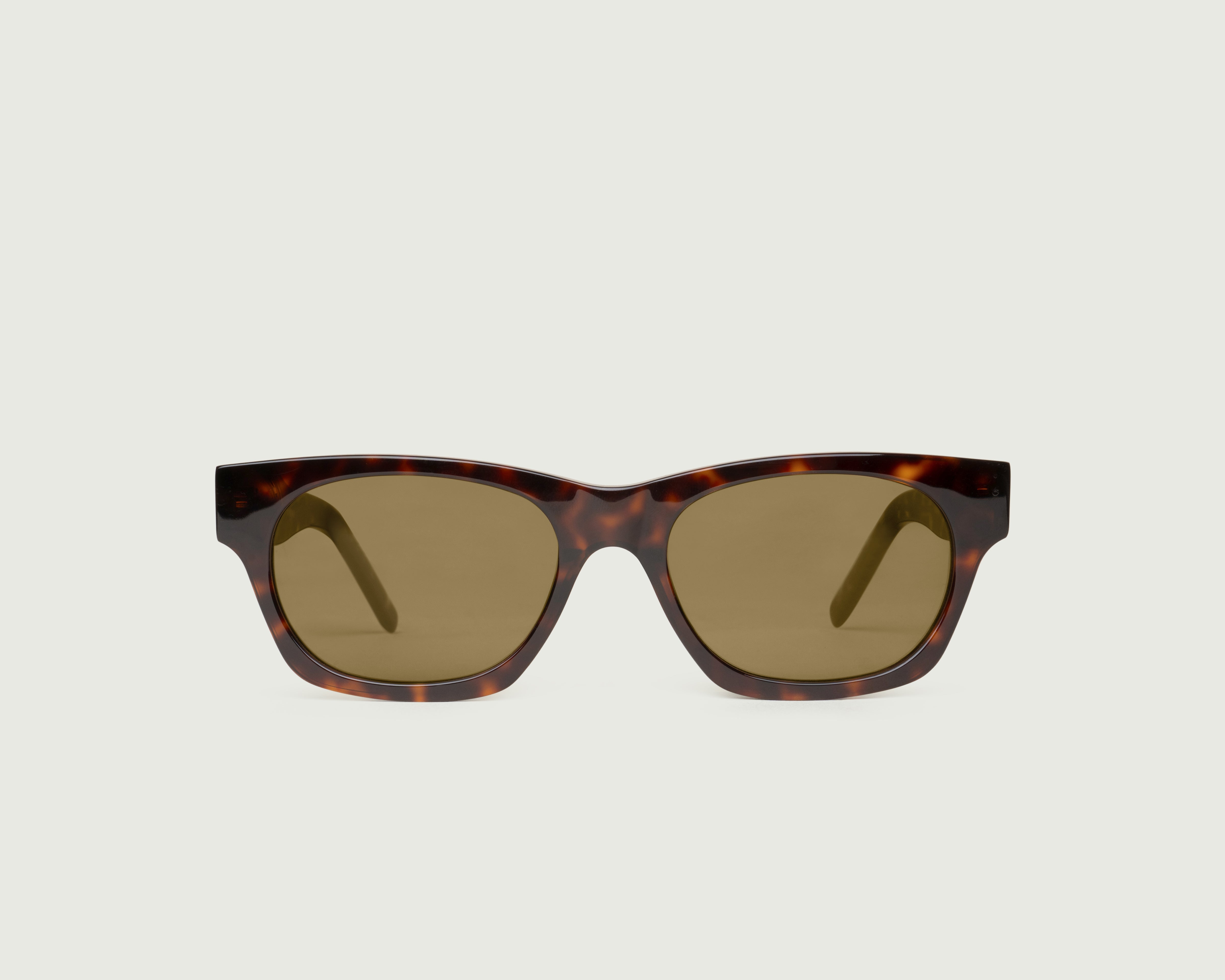 Classic Tort::Wolf Sunglasses rectangle tort acetate front