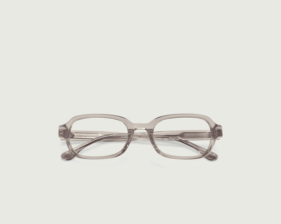 men Don Eyeglasses rectangle Brown acetate