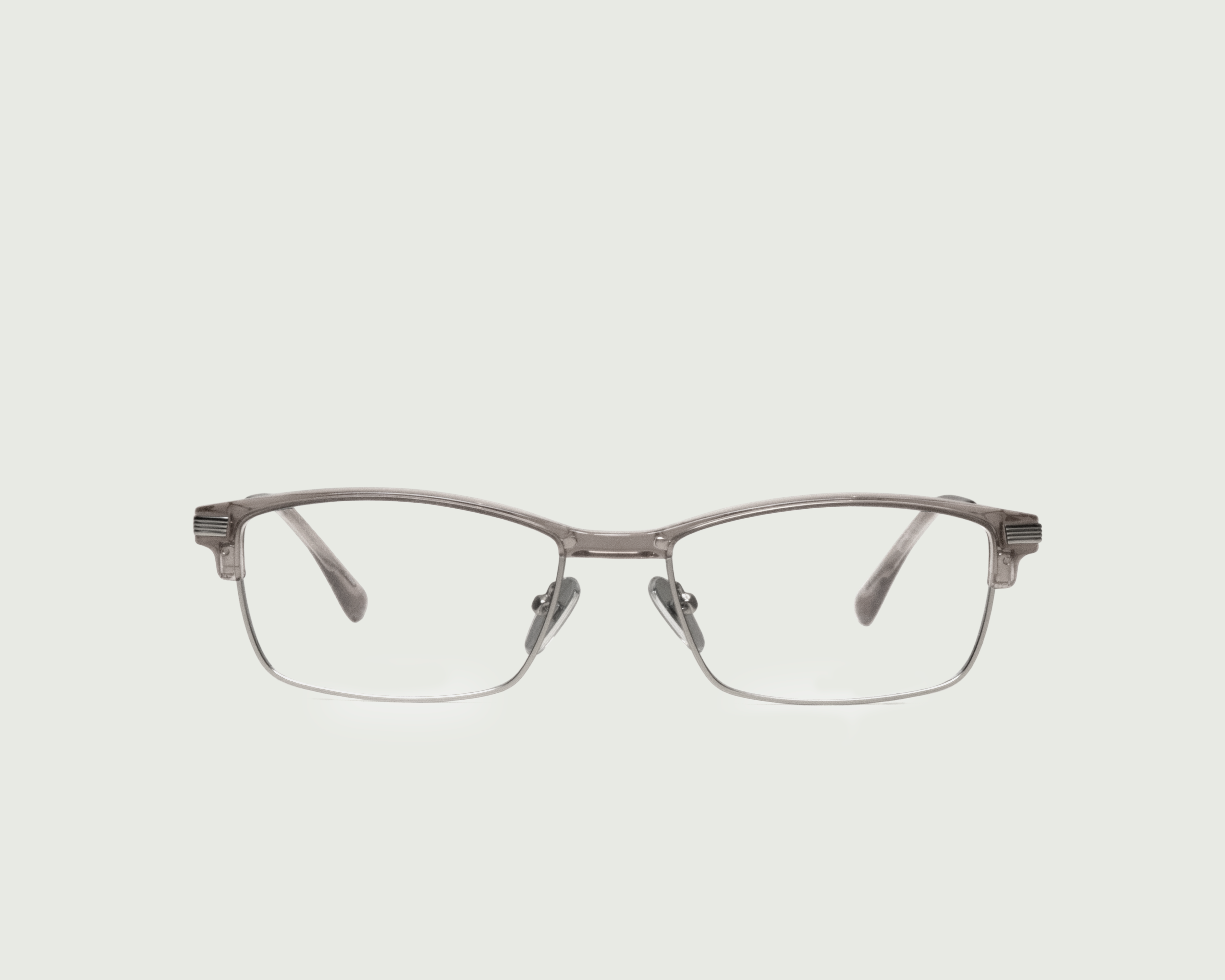 Cove::Foster Eyeglasses Rectangle Black plant-based plastic front