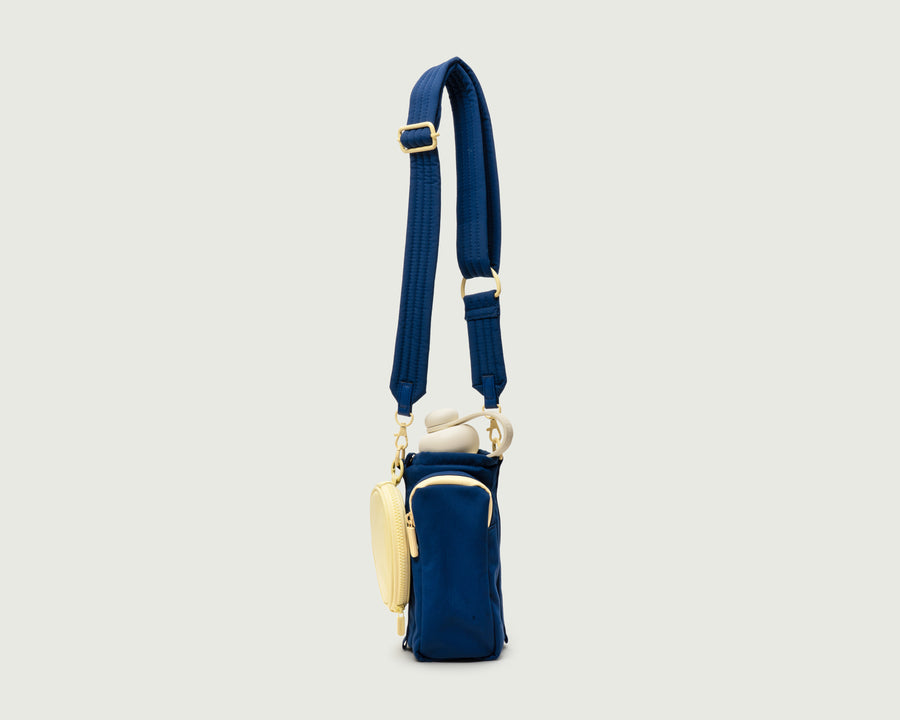 The Flask Sling  blue