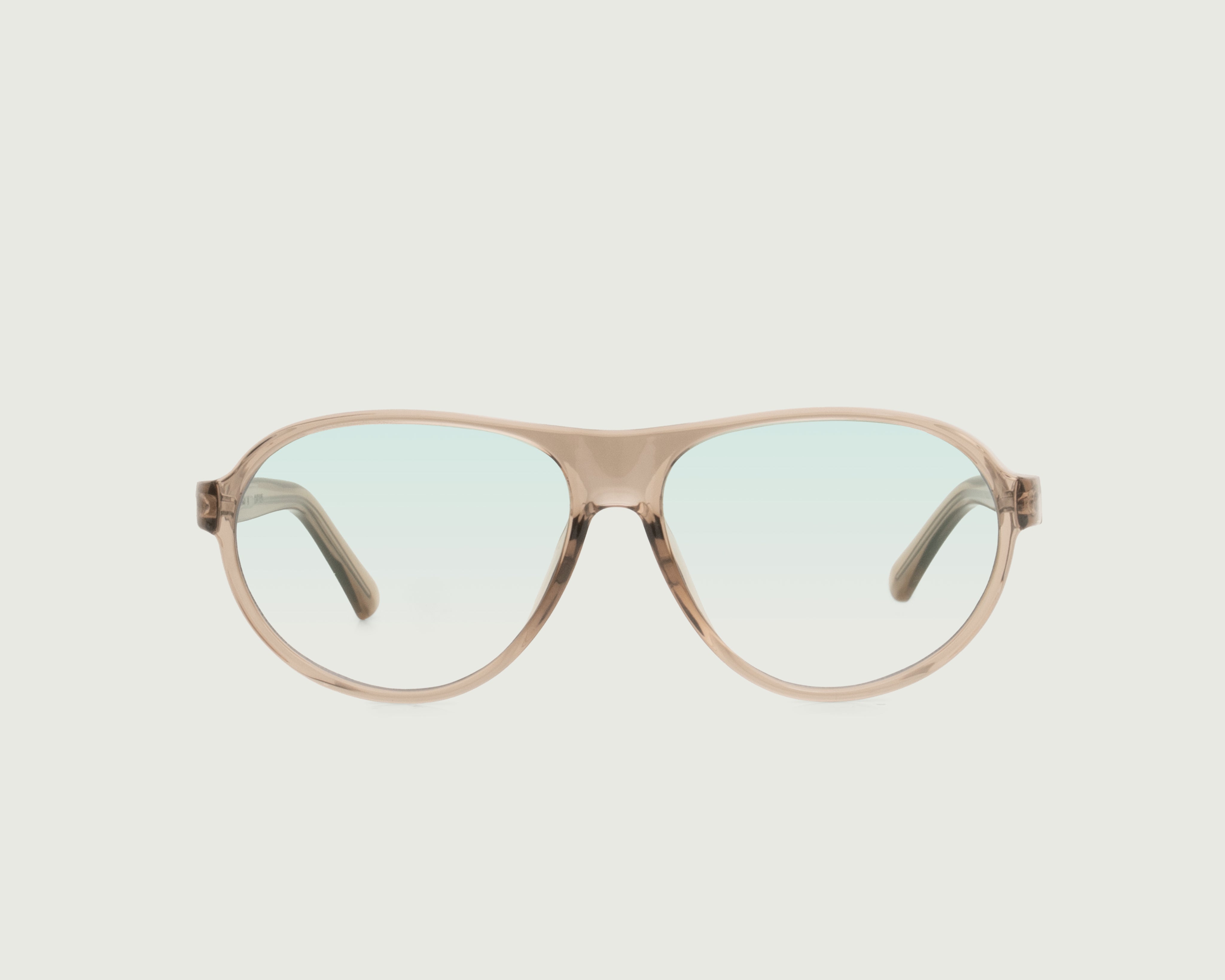 Sesame::Joni Anti-Radiation Glasses pilot brown recycled polyester front