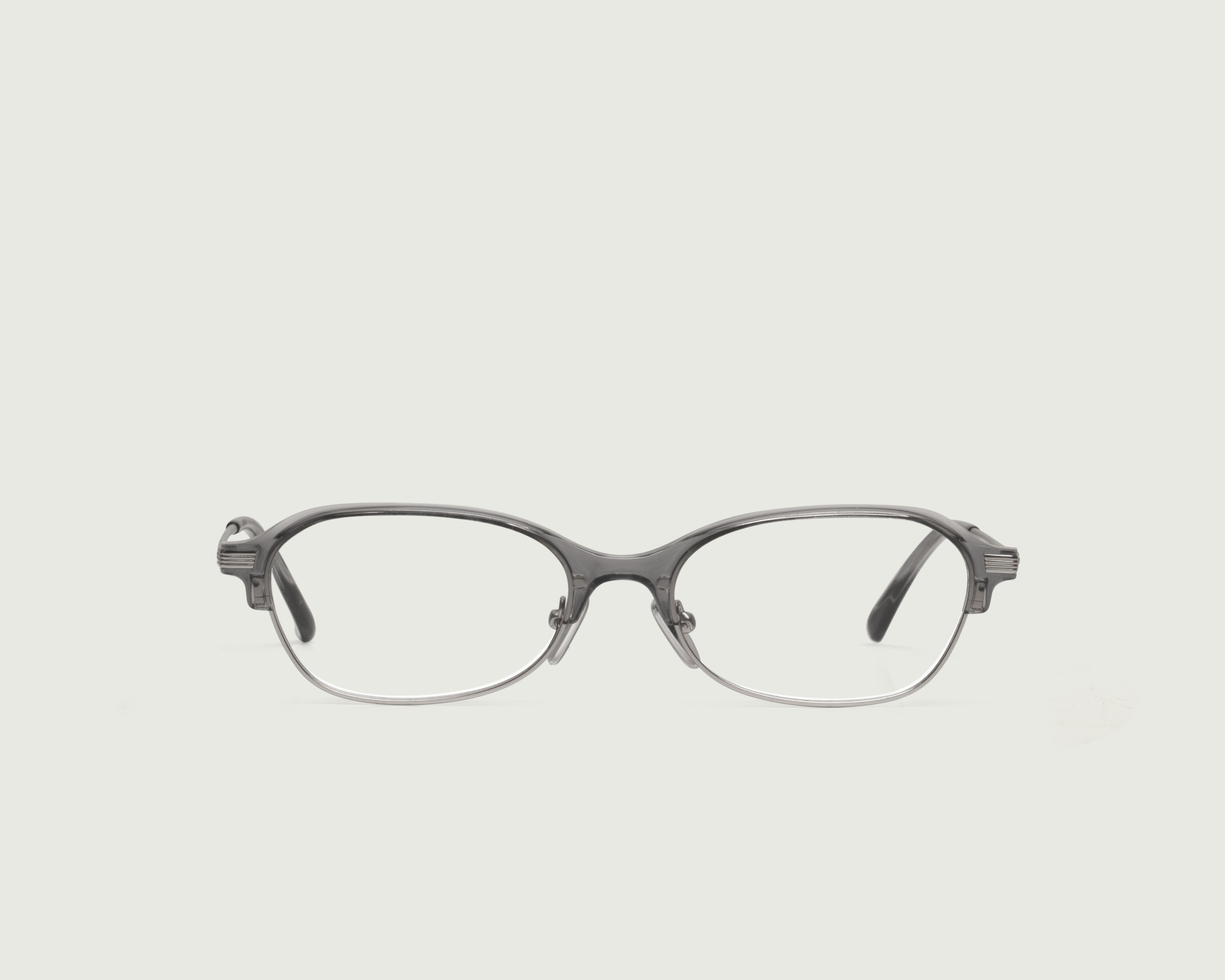 Thistle::Daphne Eyeglasses Oval Purple castor seed front