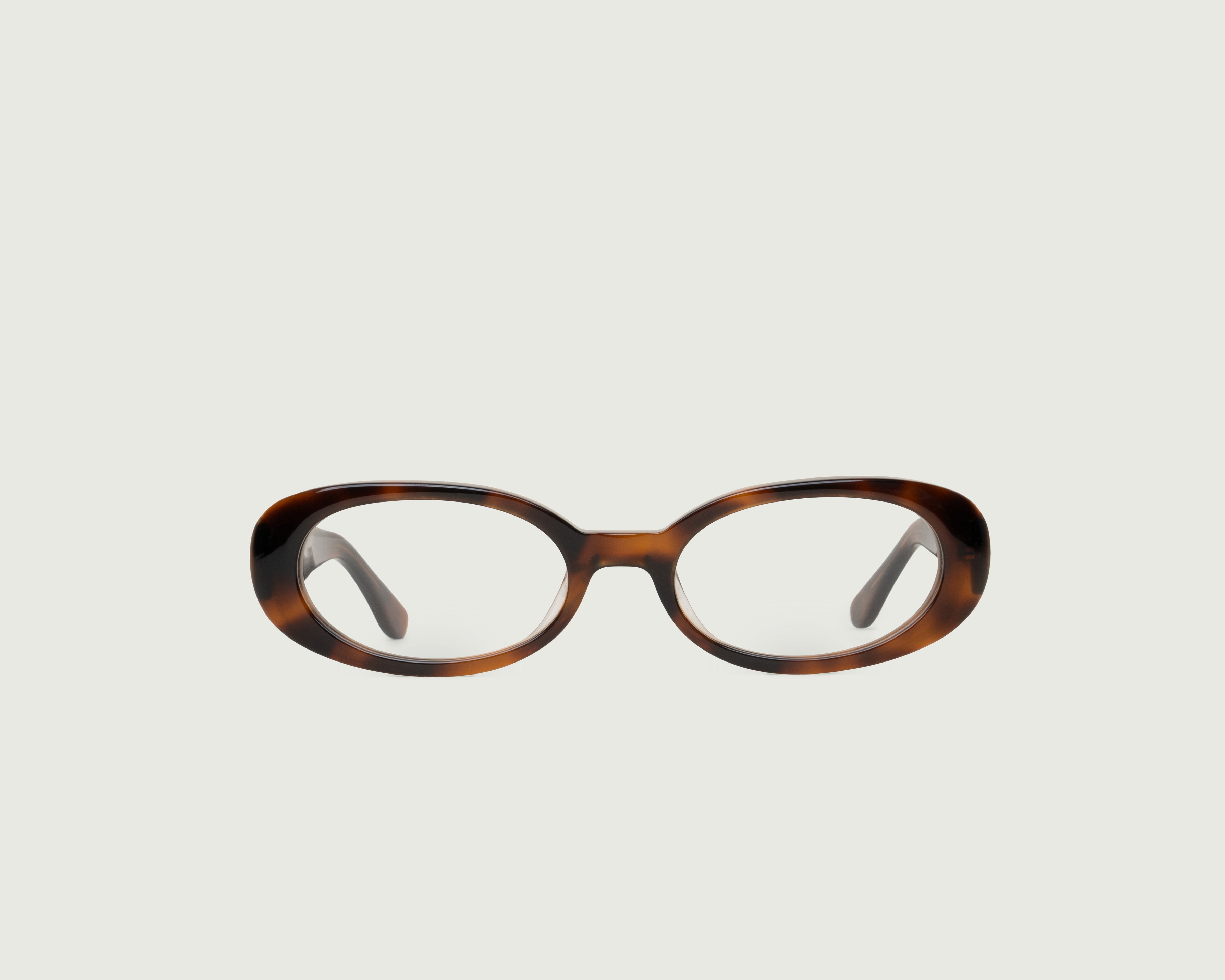 Dark Tort::Devon Eyeglasses round tort acetate front