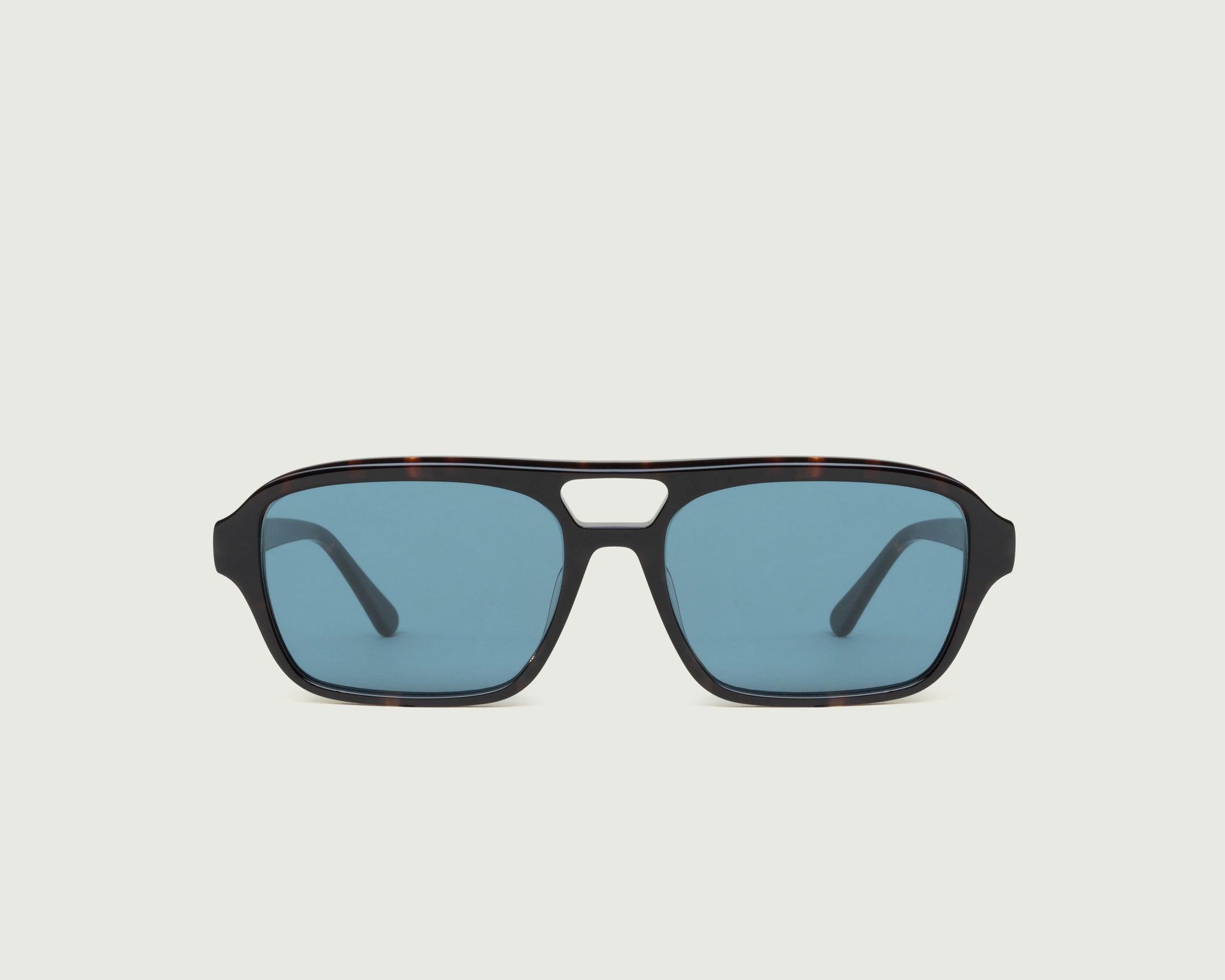 Deep Tort Bluebird::Bern Sunglasses pilot brown acetate front