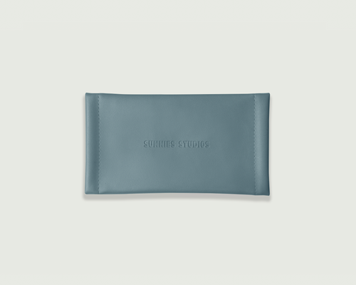 Bean Bag::Duo Sac Eyewear case Blue  front