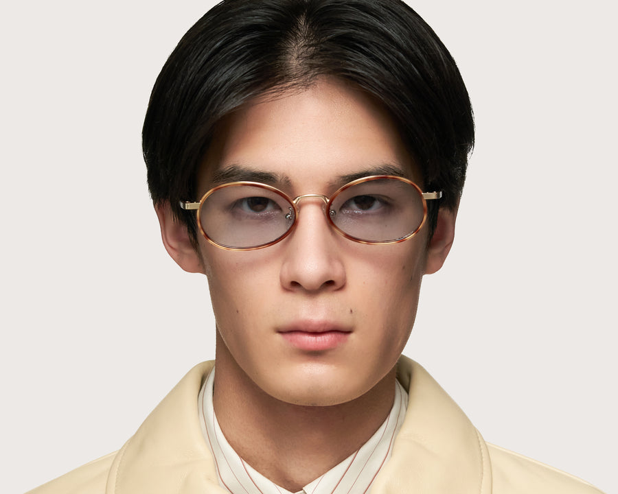 Kento Sunglasses Oval tort recycled polyester