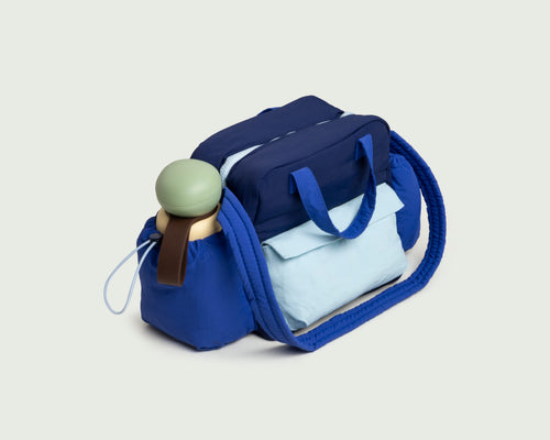 Frostie::Lunch Pack  blue  front diagonal