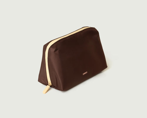 Ganache::Travel Pouch  brown  top