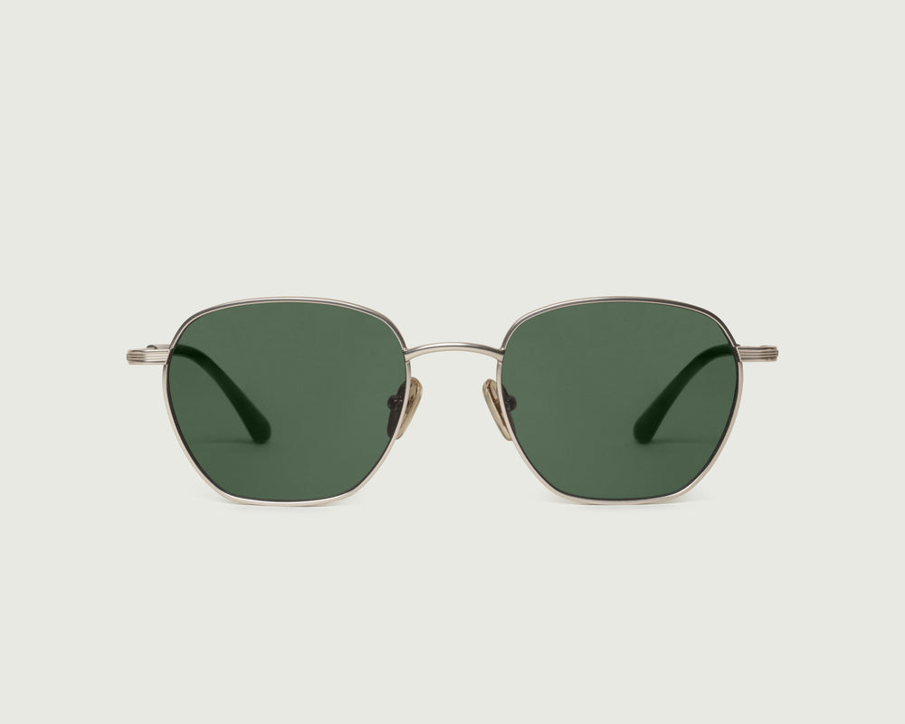 Gold::Cameron Sunglasses square Gold metal front