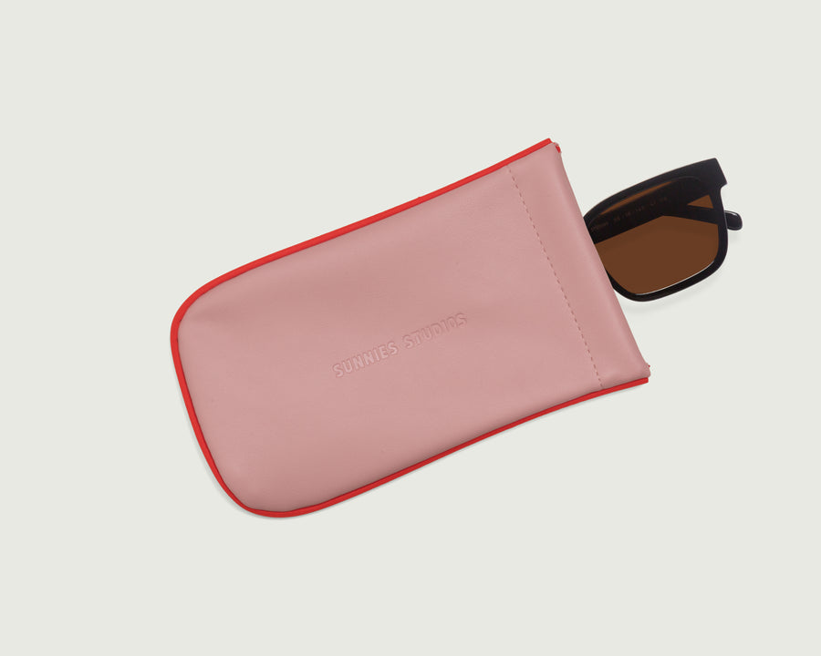 Two Tone Sac Eyewear case pink