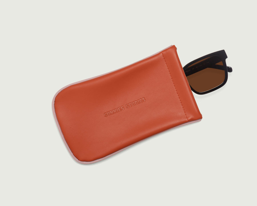 Two Tone Sac Eyewear case orange