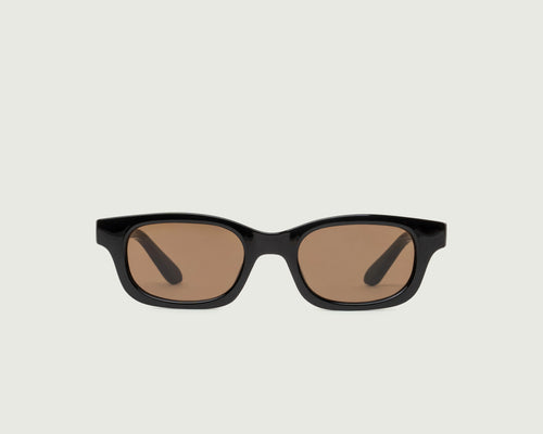 Ink::Dane Sunglasses rectangle Black recycled polyester front