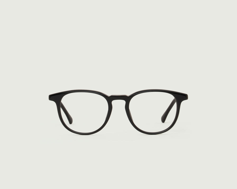 Ink::Miller Eyeglasses round Black acetate front