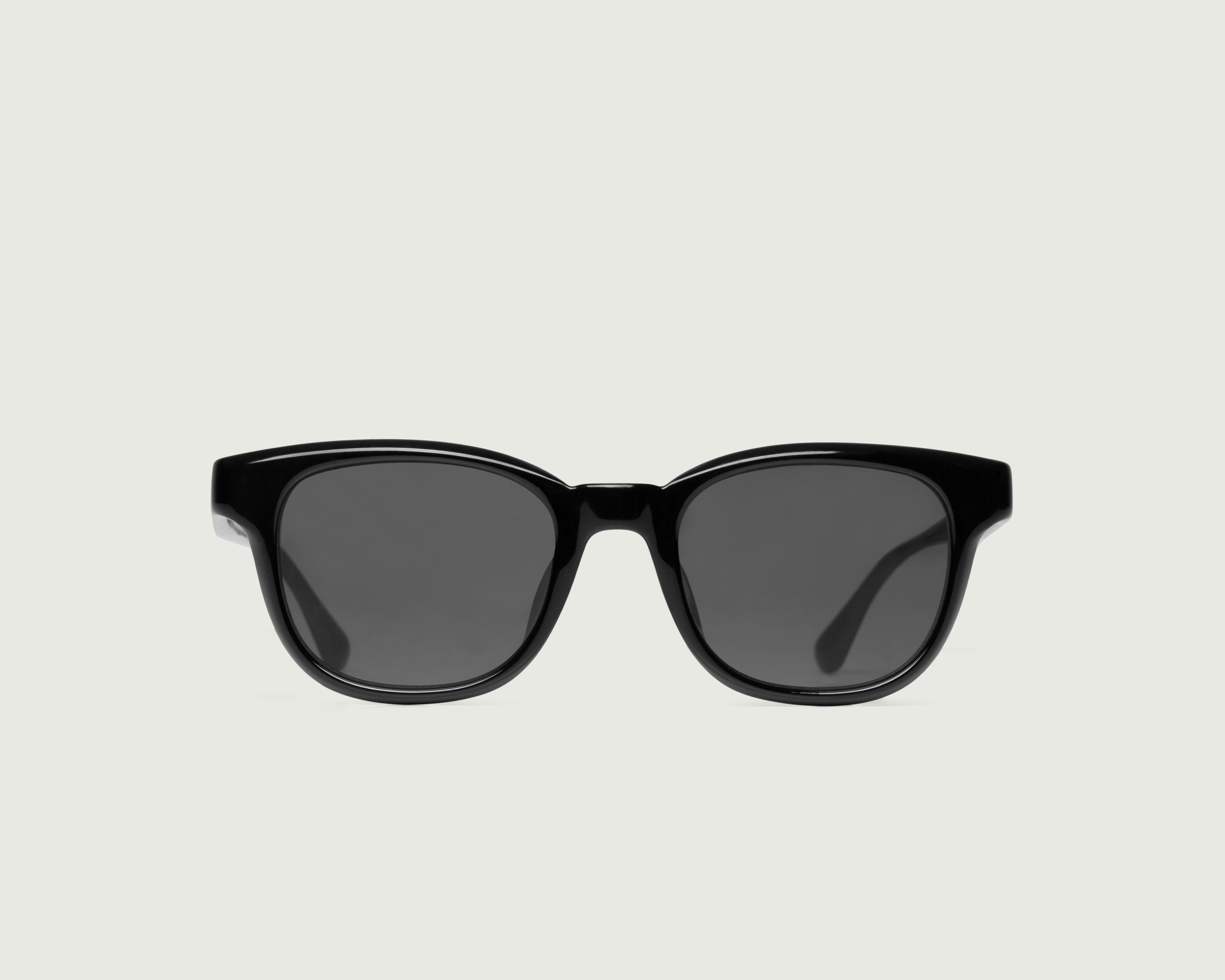 Ink::Romeo Sunglasses square black recycled polyester front
