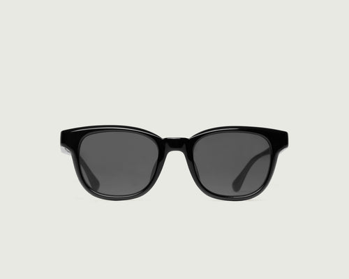 Ink::Romeo Sunglasses square black recycled polyester front