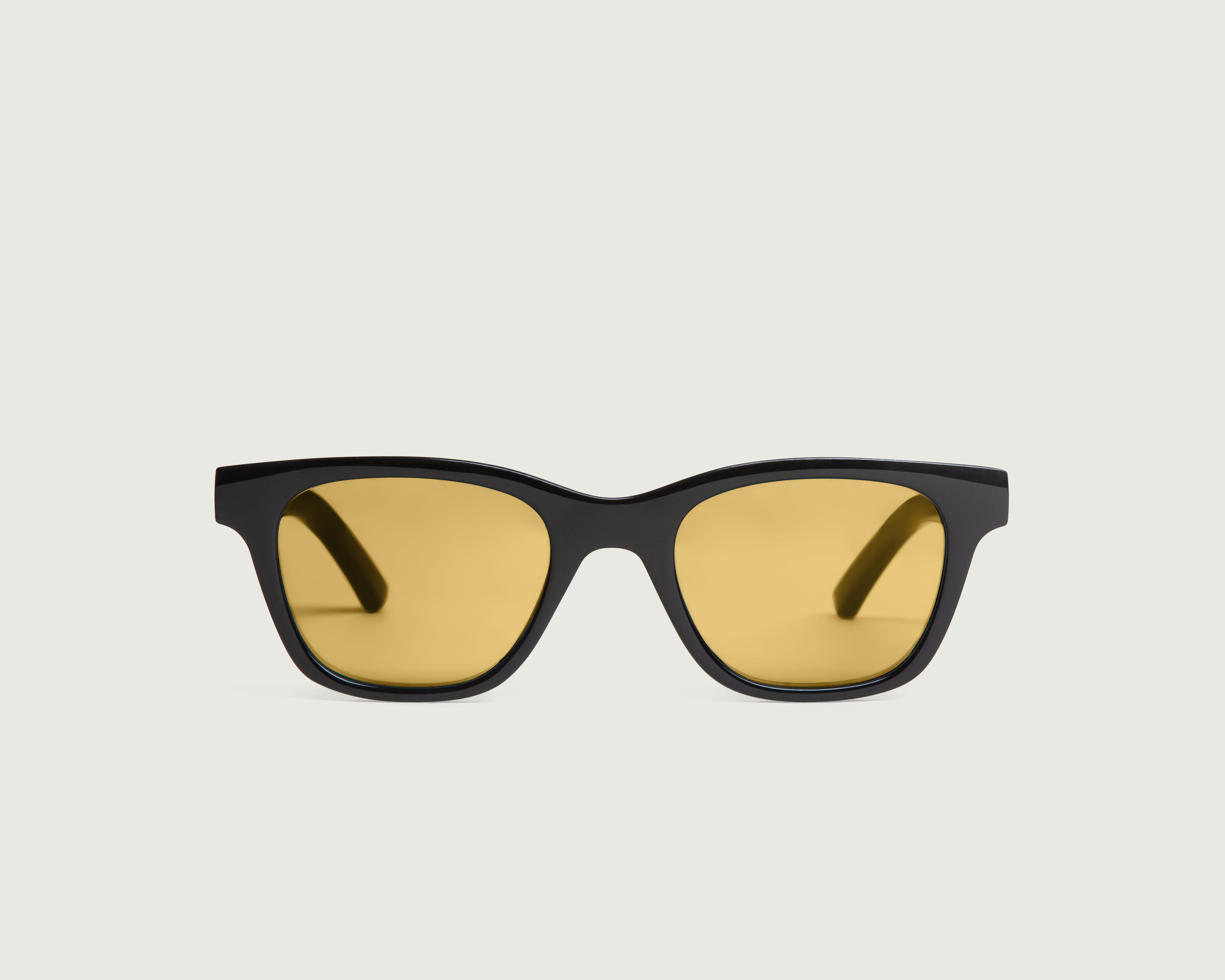 Ink Artichoke::Theo Sunglasses square Black recycled polyester front