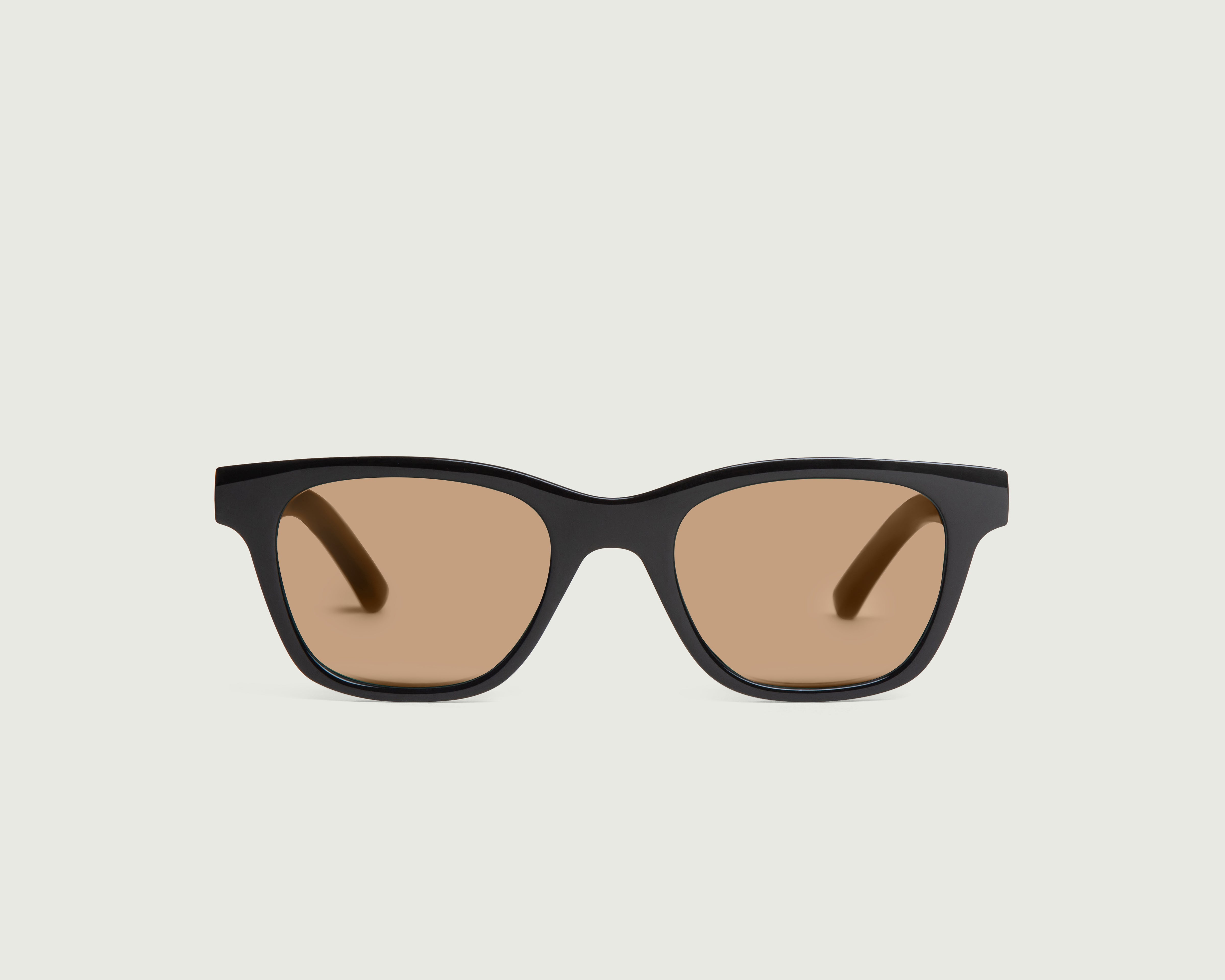 Ink Cola::Theo Sunglasses square Black recycled polyester front