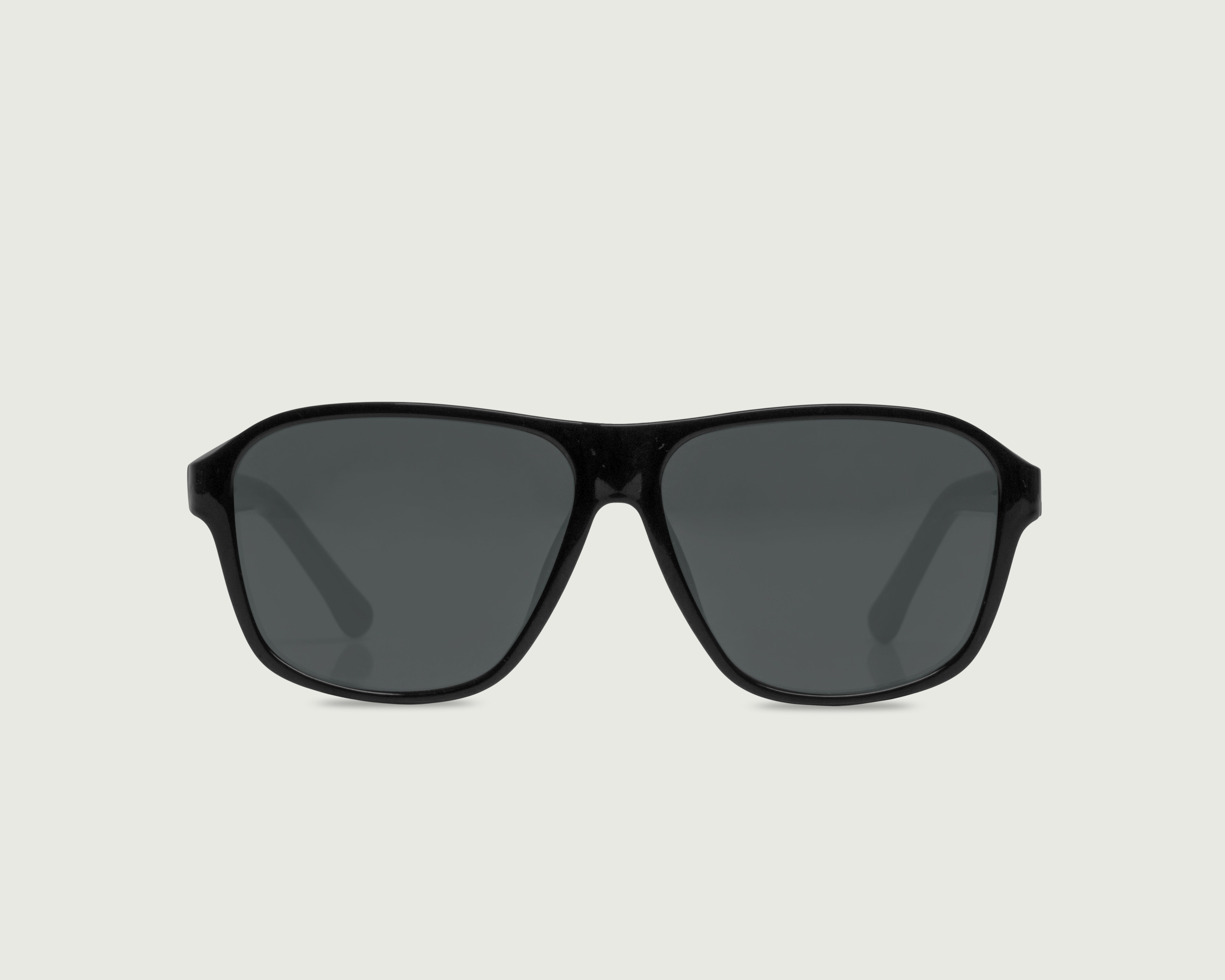 Ink::Bernie Sunglasses Square Black recycled polyester front