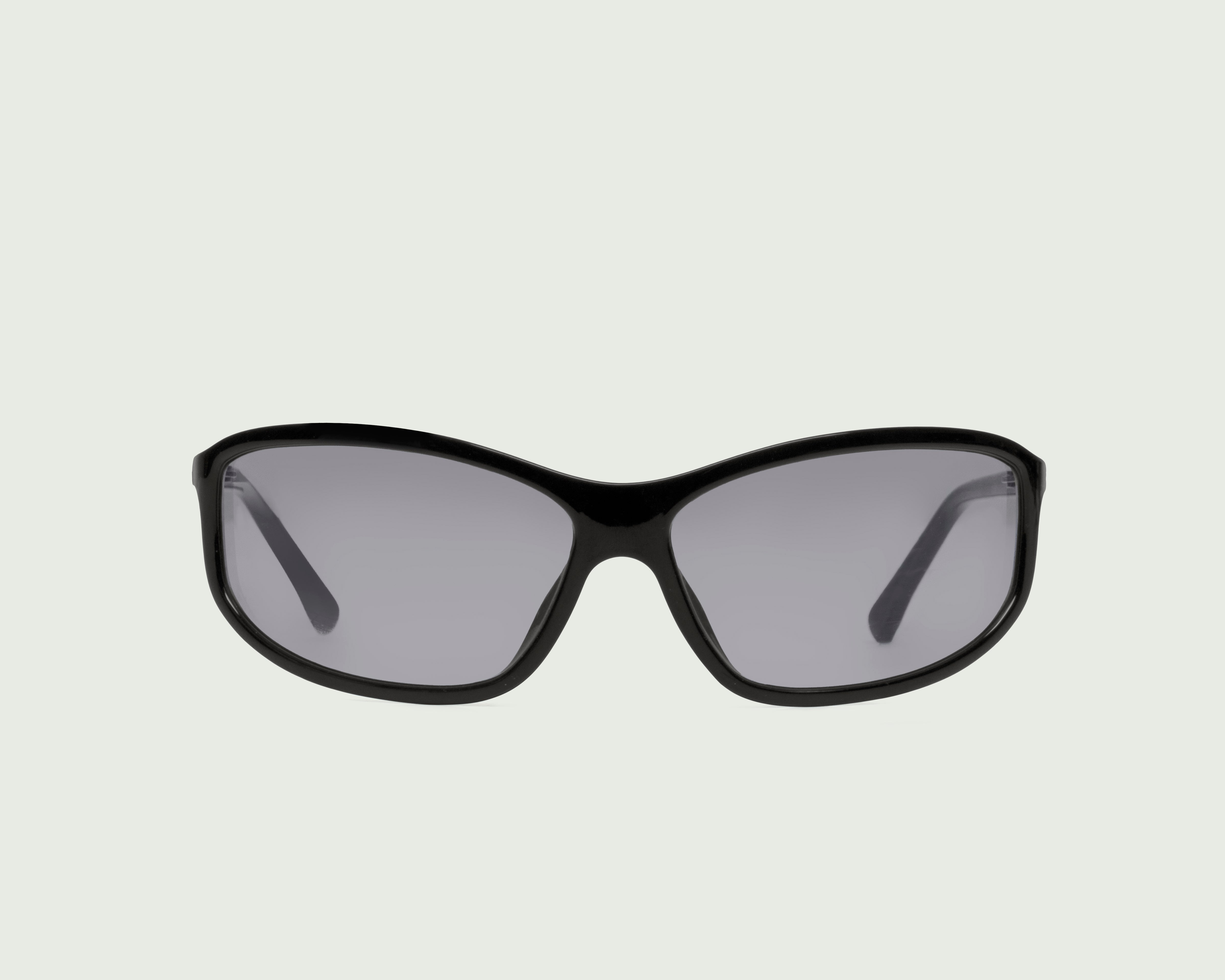 Ink::Div Sunglasses Rectangle Black recycled polyester front