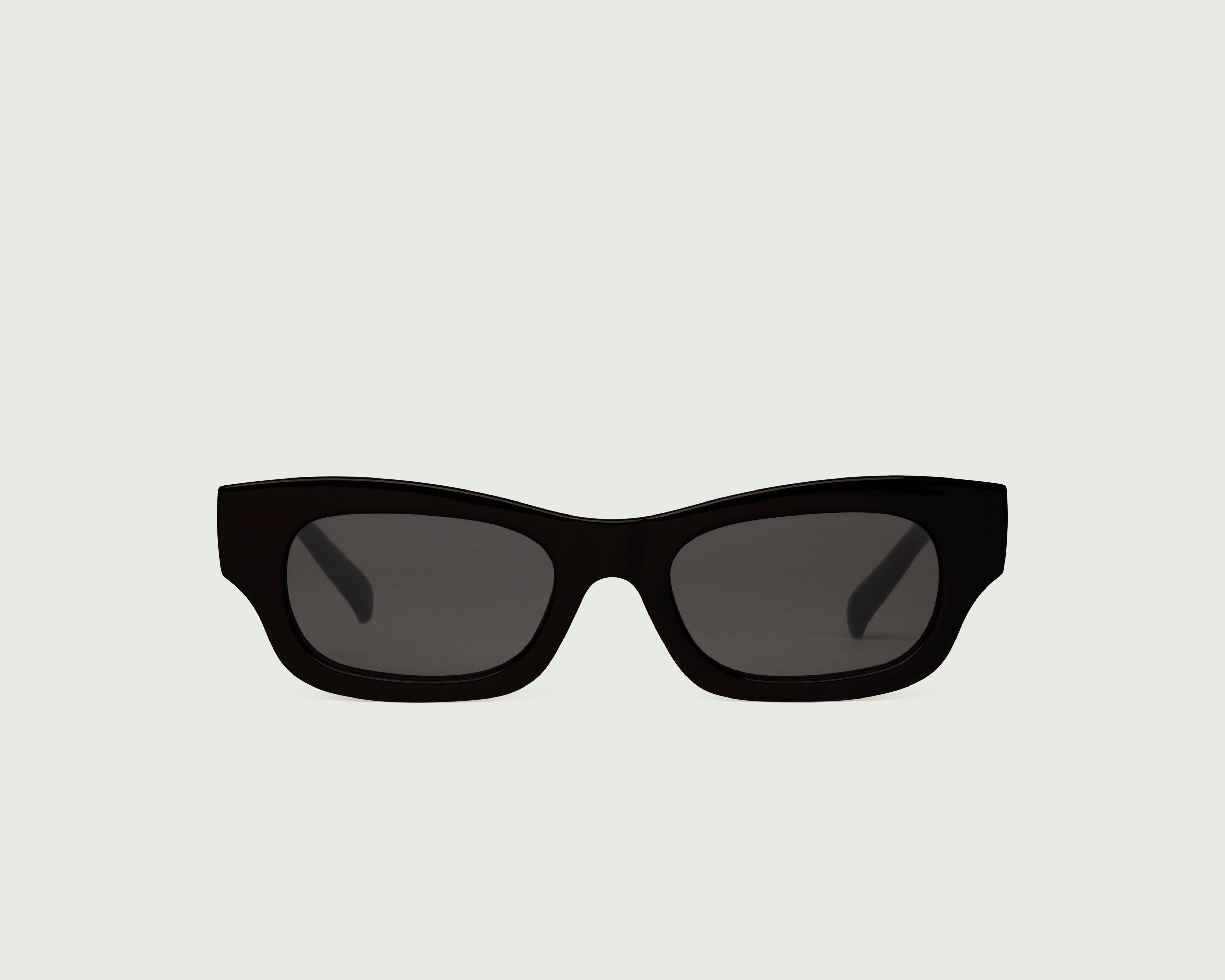 Ink::Jax Sunglasses rectangle black recycled polyester front