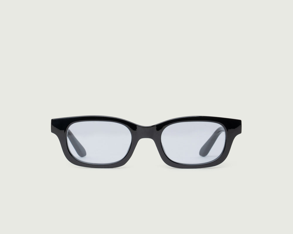 Ink-Moonstone::Dane Sunglasses rectangle Black recycled polyester front