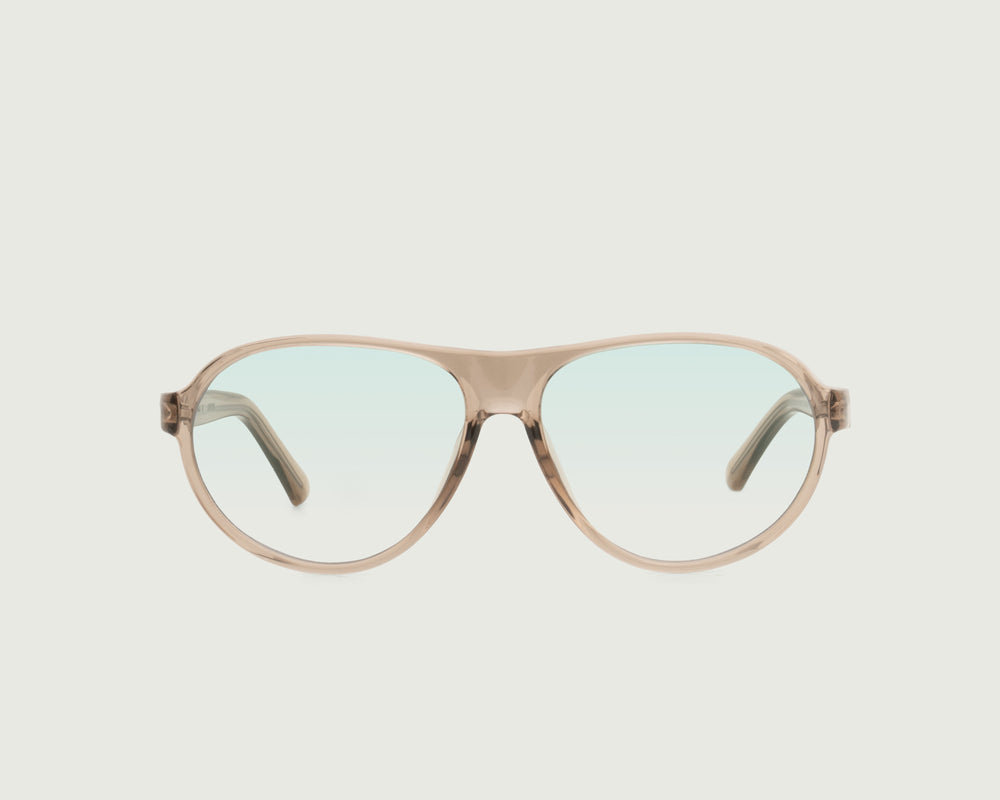 Sesame::Joni Anti-Radiation Glasses pilot brown recycled polyester front