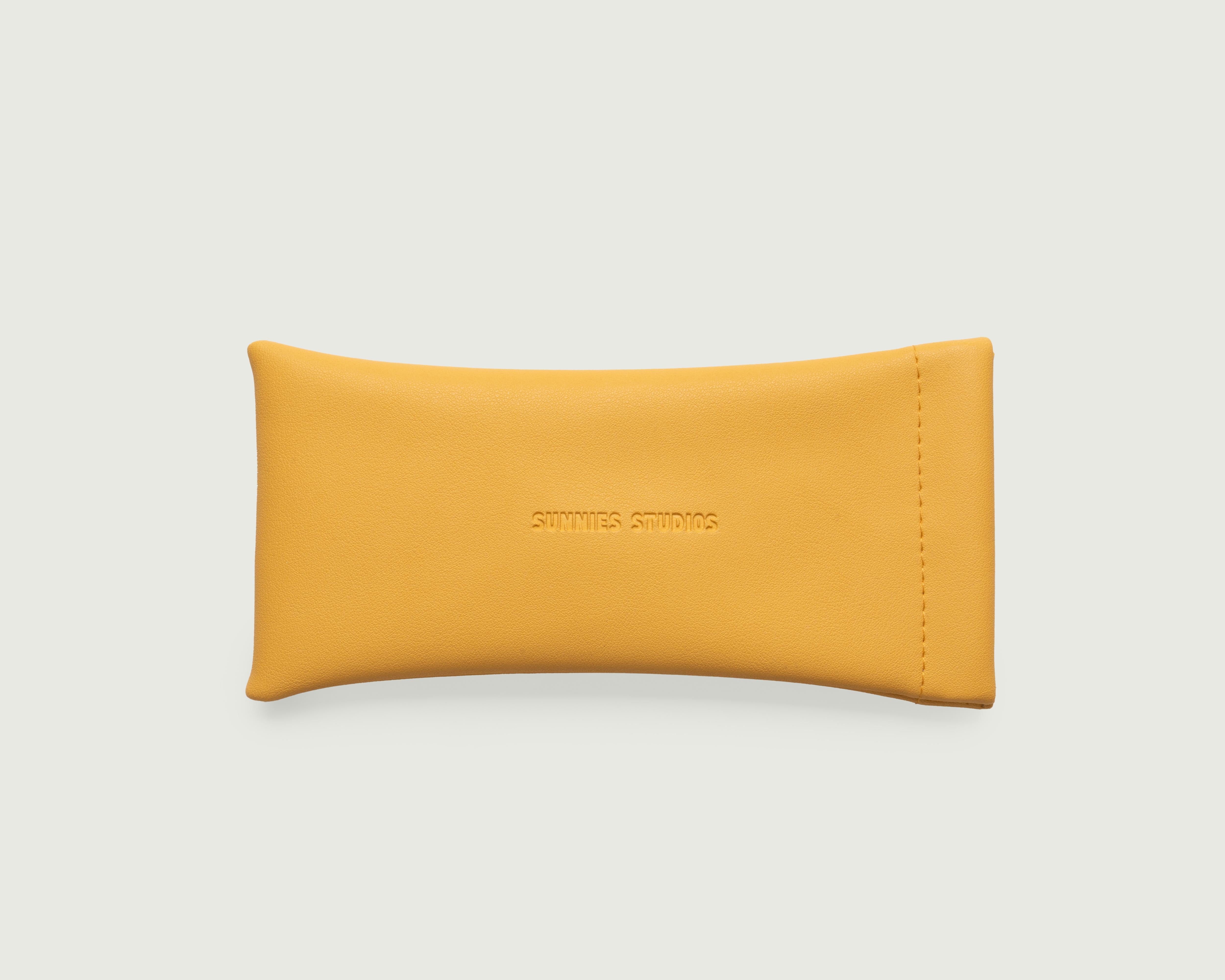 Yellow::Kids Sac Eyewear Case front