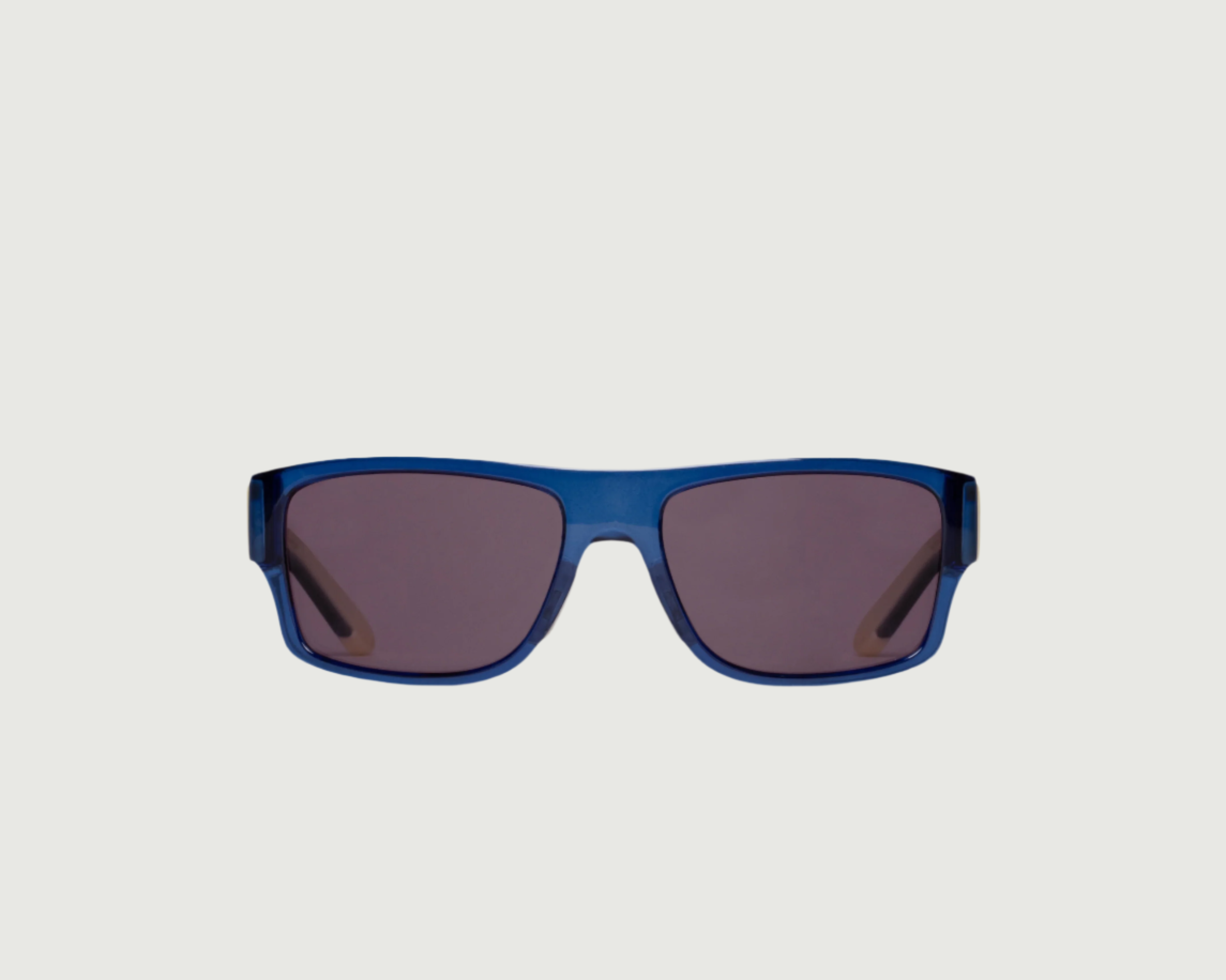 Krypton Polarized::Nolan Kids Sunglasses square Blue recycled polyester front