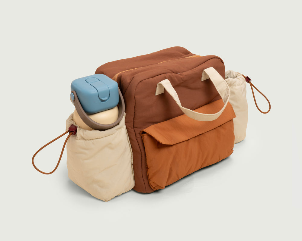 Latte::Lunch Pack bag brown  top