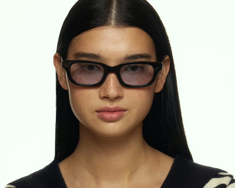 women Dane Sunglasses rectangle Black recycled polyester