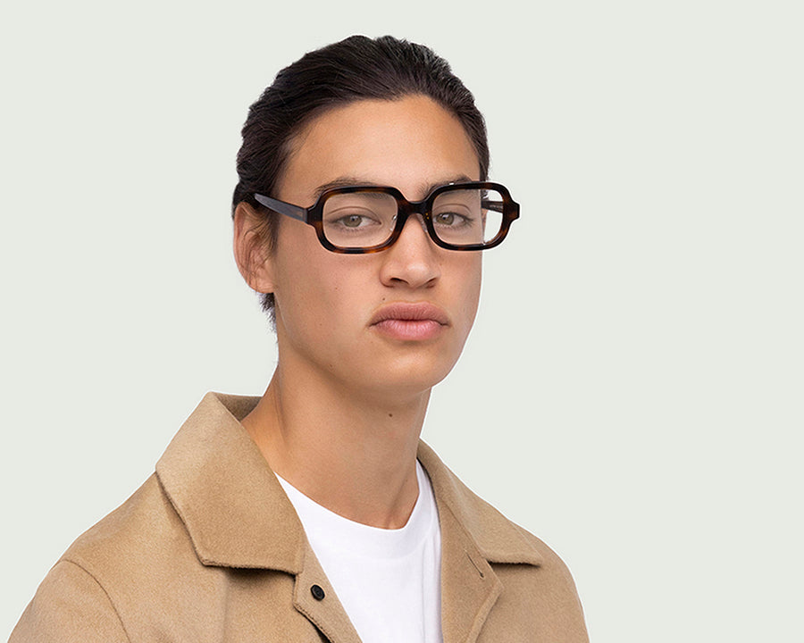 men Ezra Eyeglasses square tort bioacetate